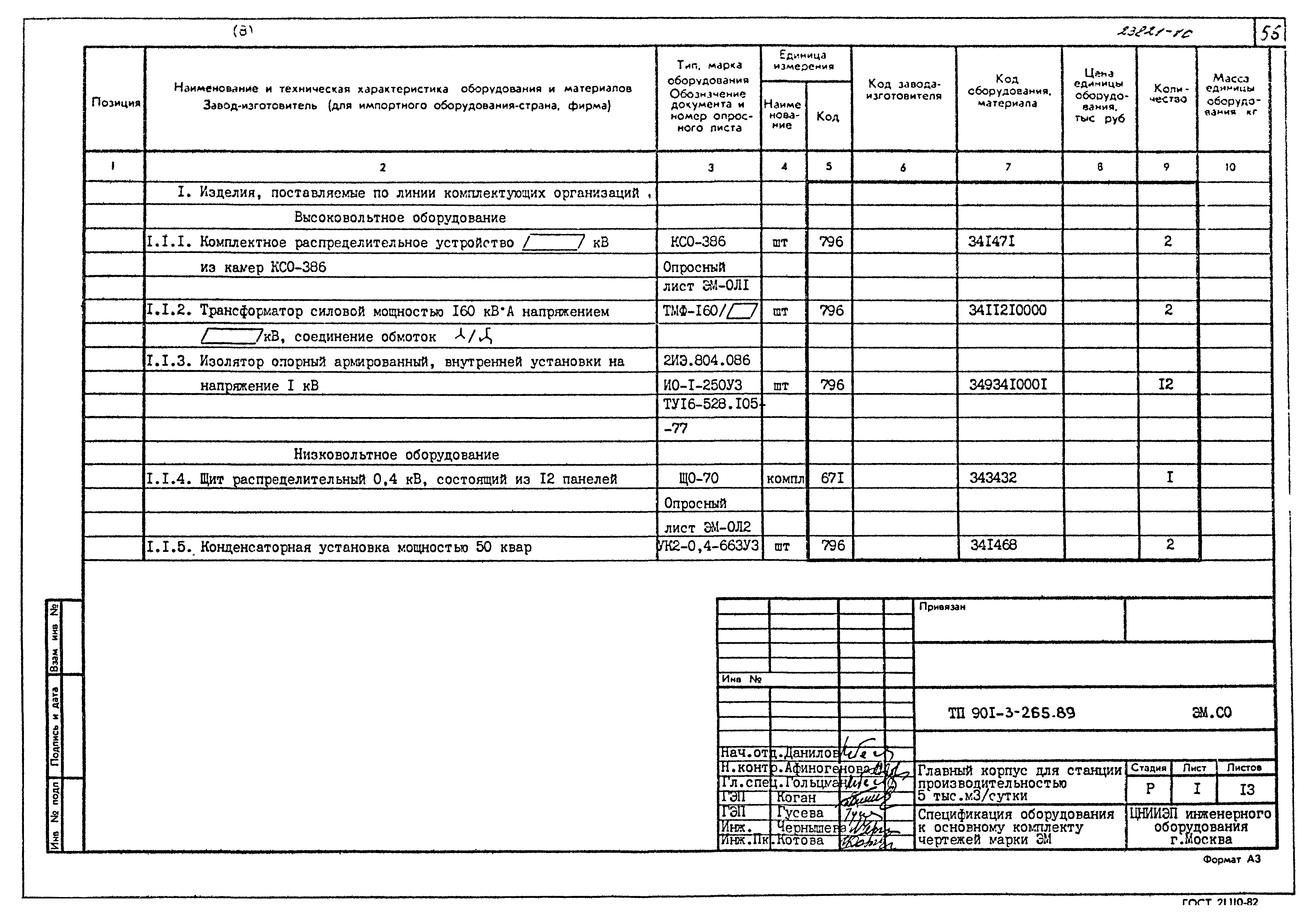 Типовой проект 901-3-265.89
