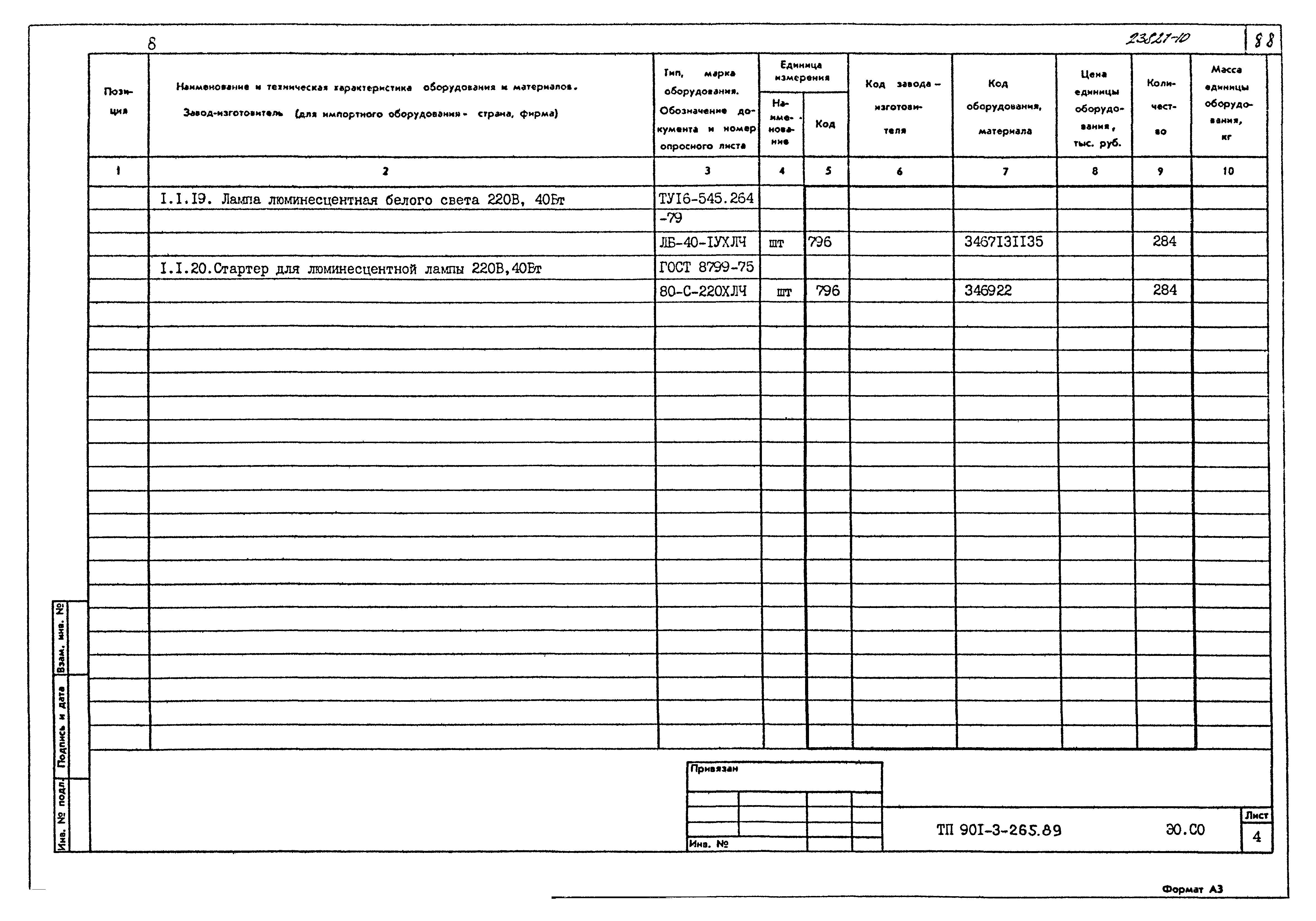 Типовой проект 901-3-265.89