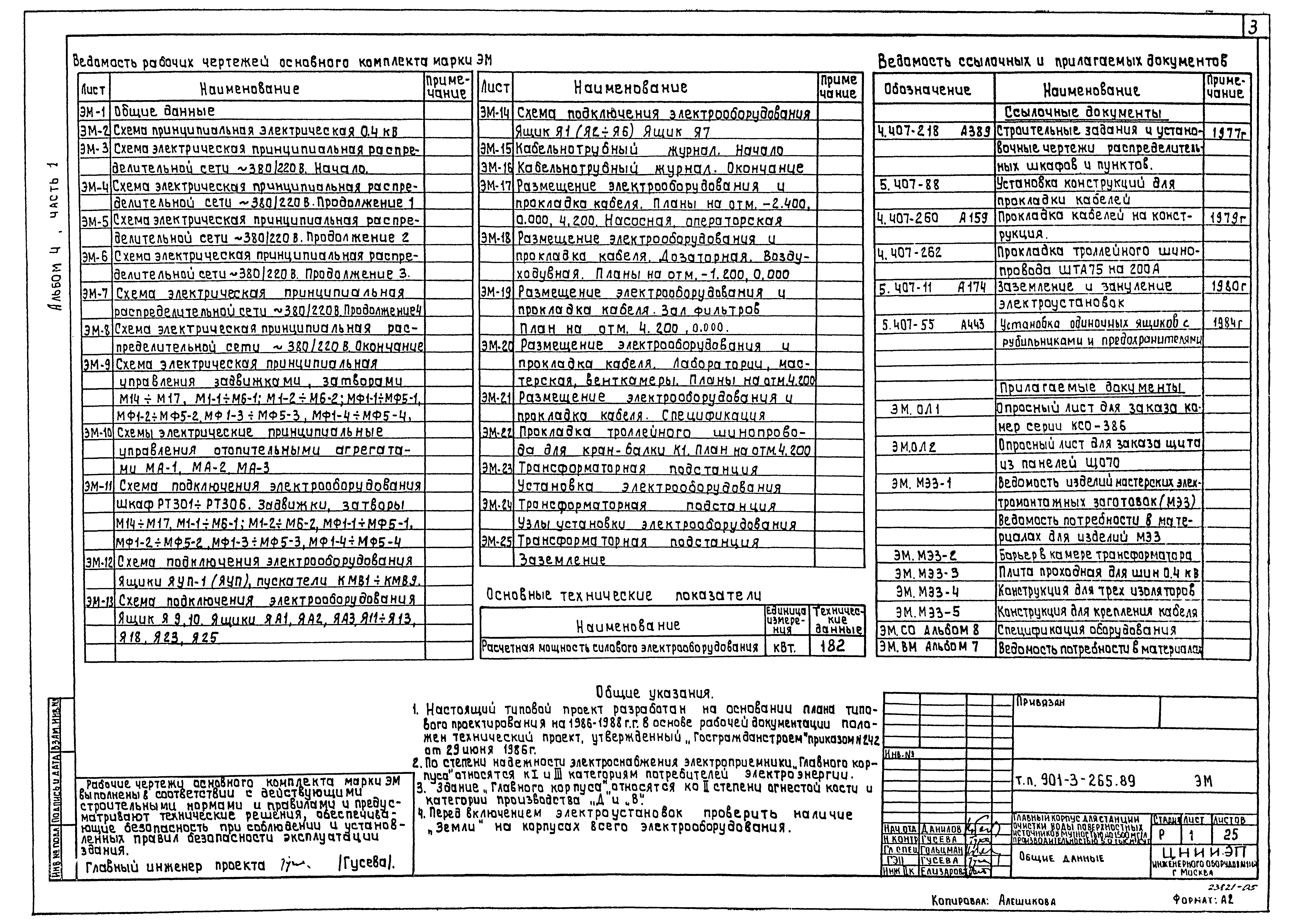 Типовой проект 901-3-265.89