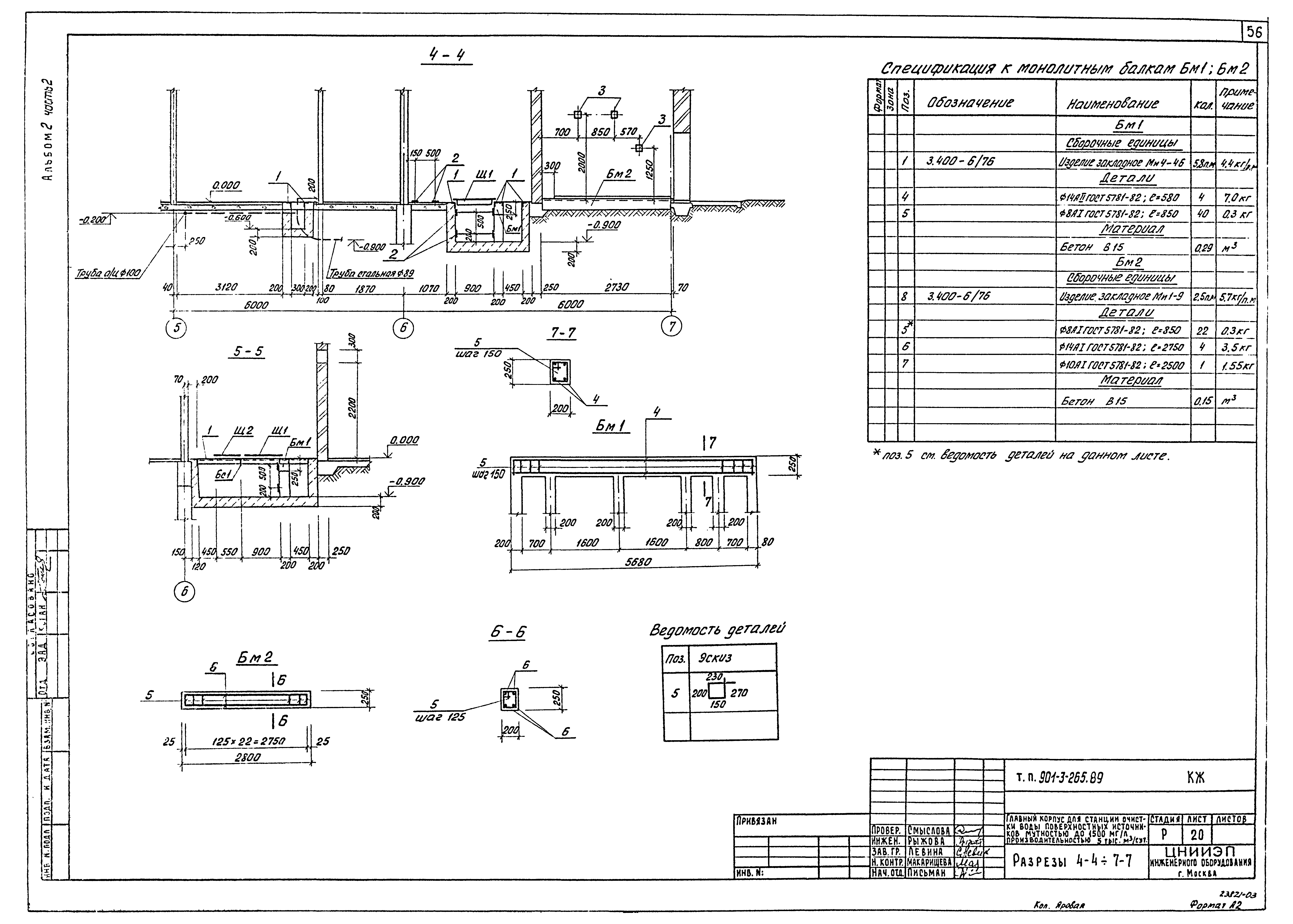 Типовой проект 901-3-265.89