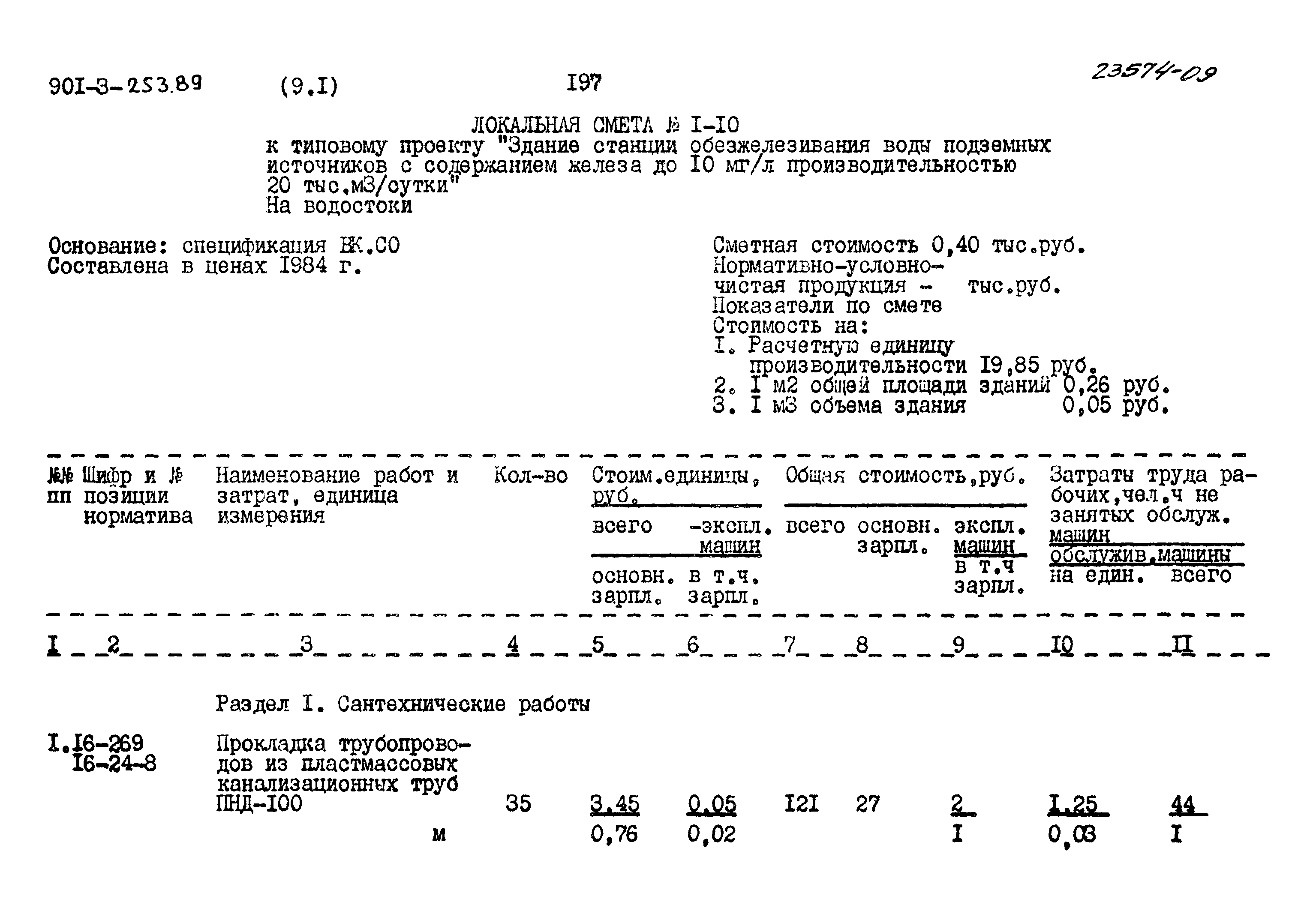 Типовой проект 901-3-253.89