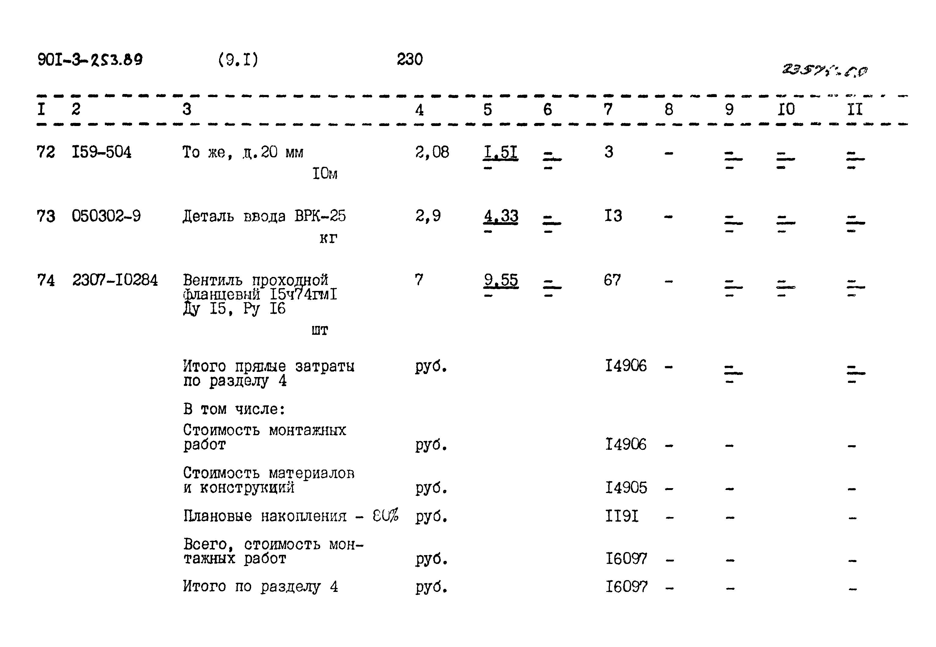 Типовой проект 901-3-253.89