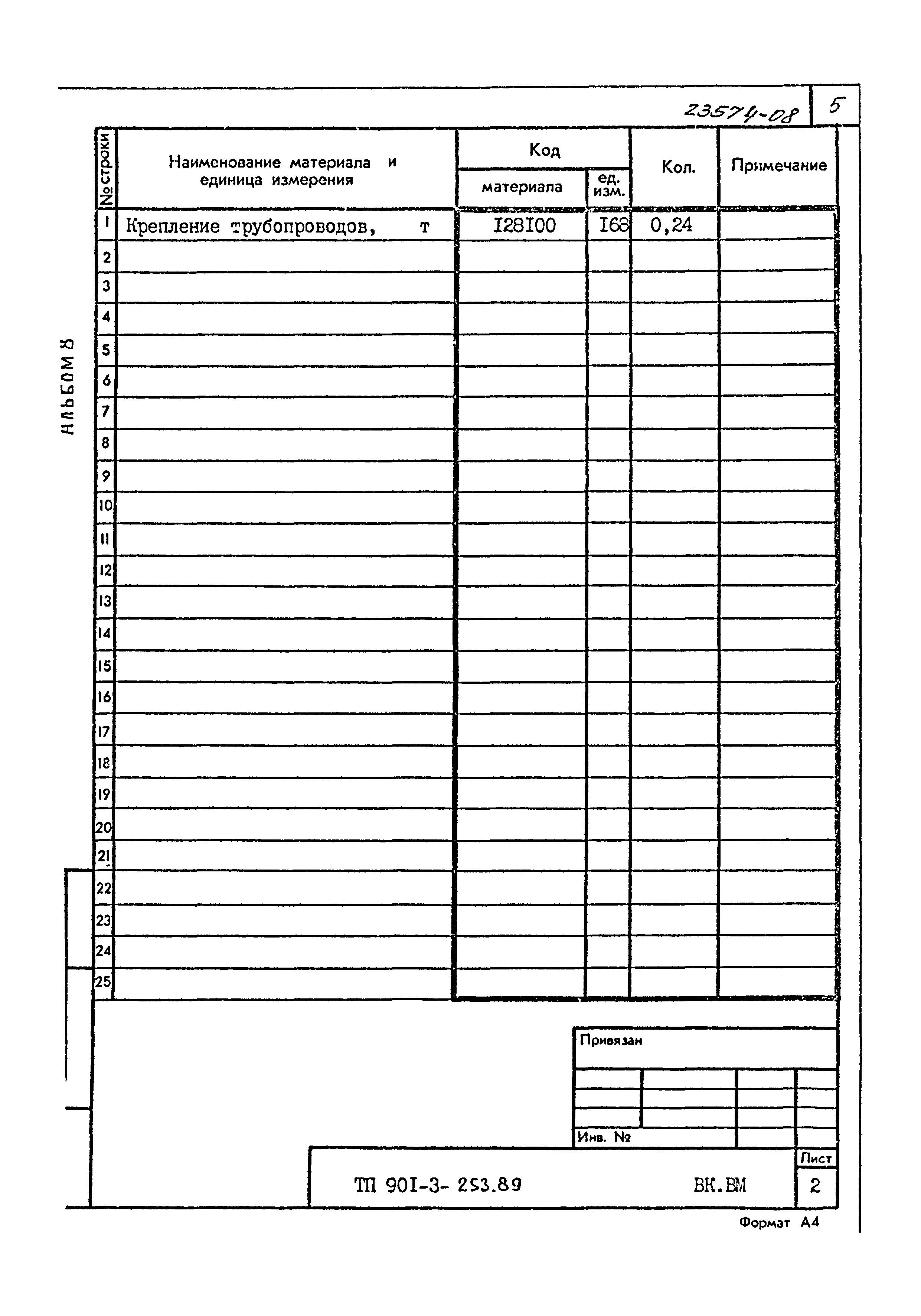 Типовой проект 901-3-253.89