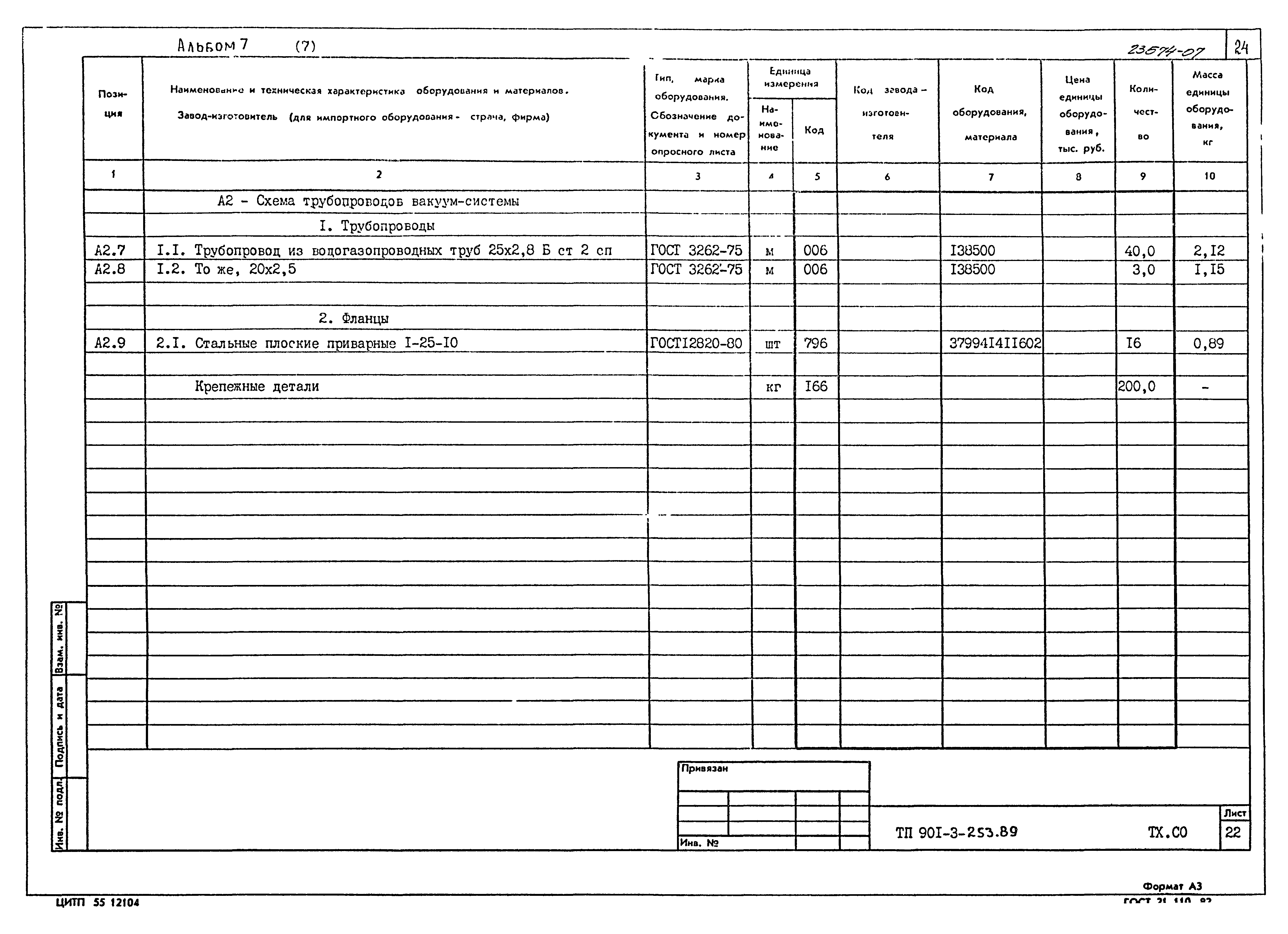 Типовой проект 901-3-253.89