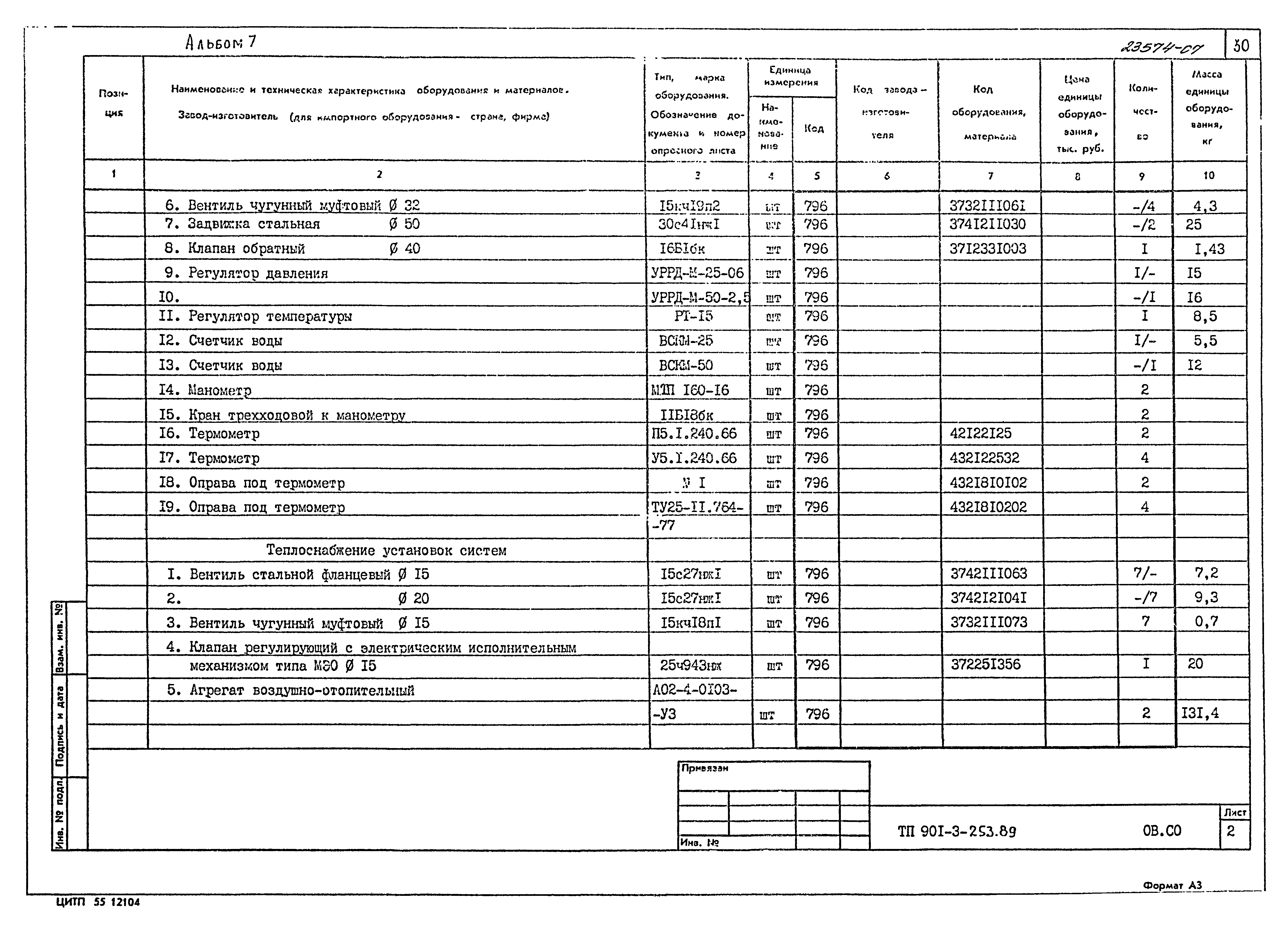 Типовой проект 901-3-253.89