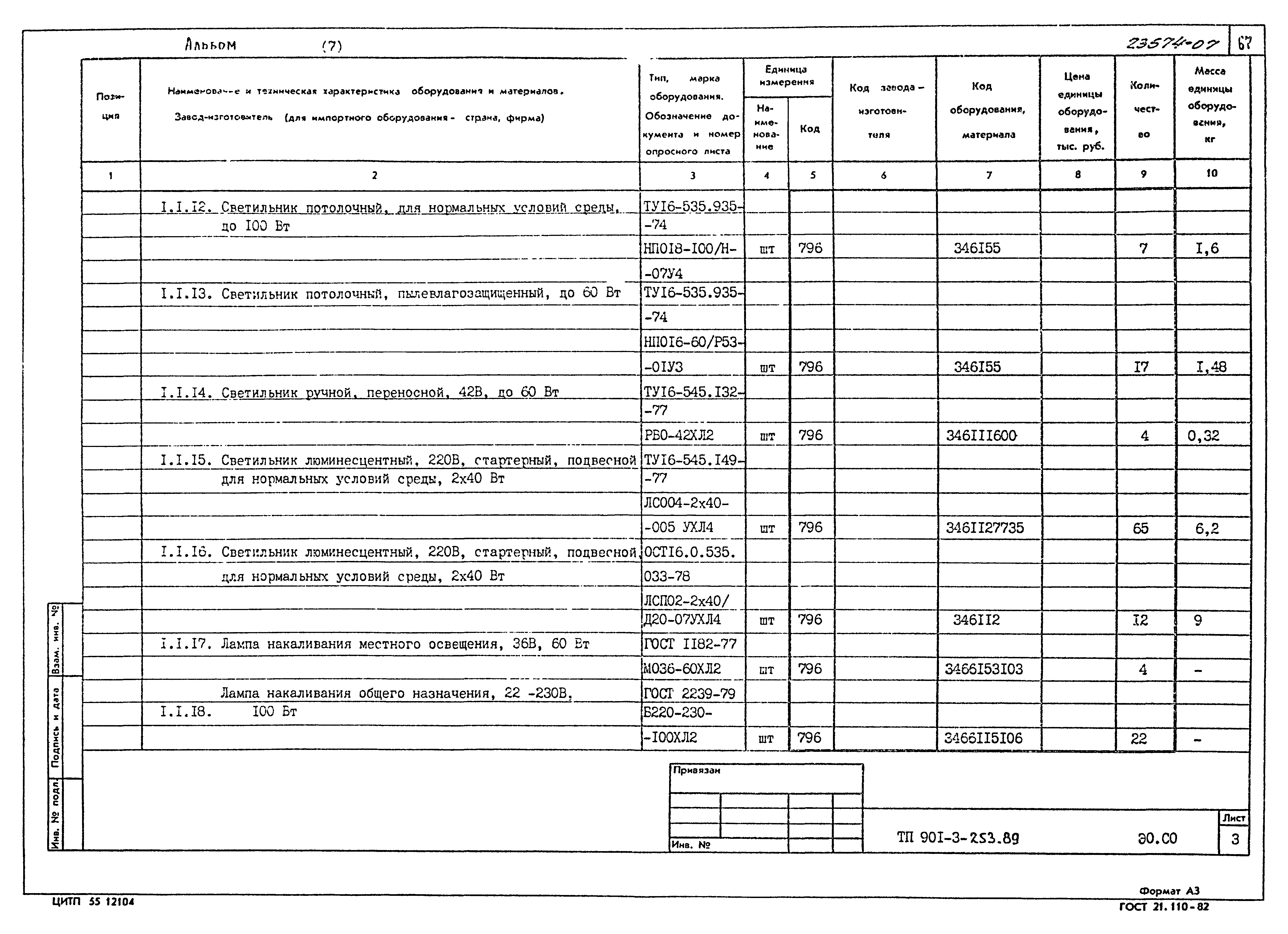Типовой проект 901-3-253.89