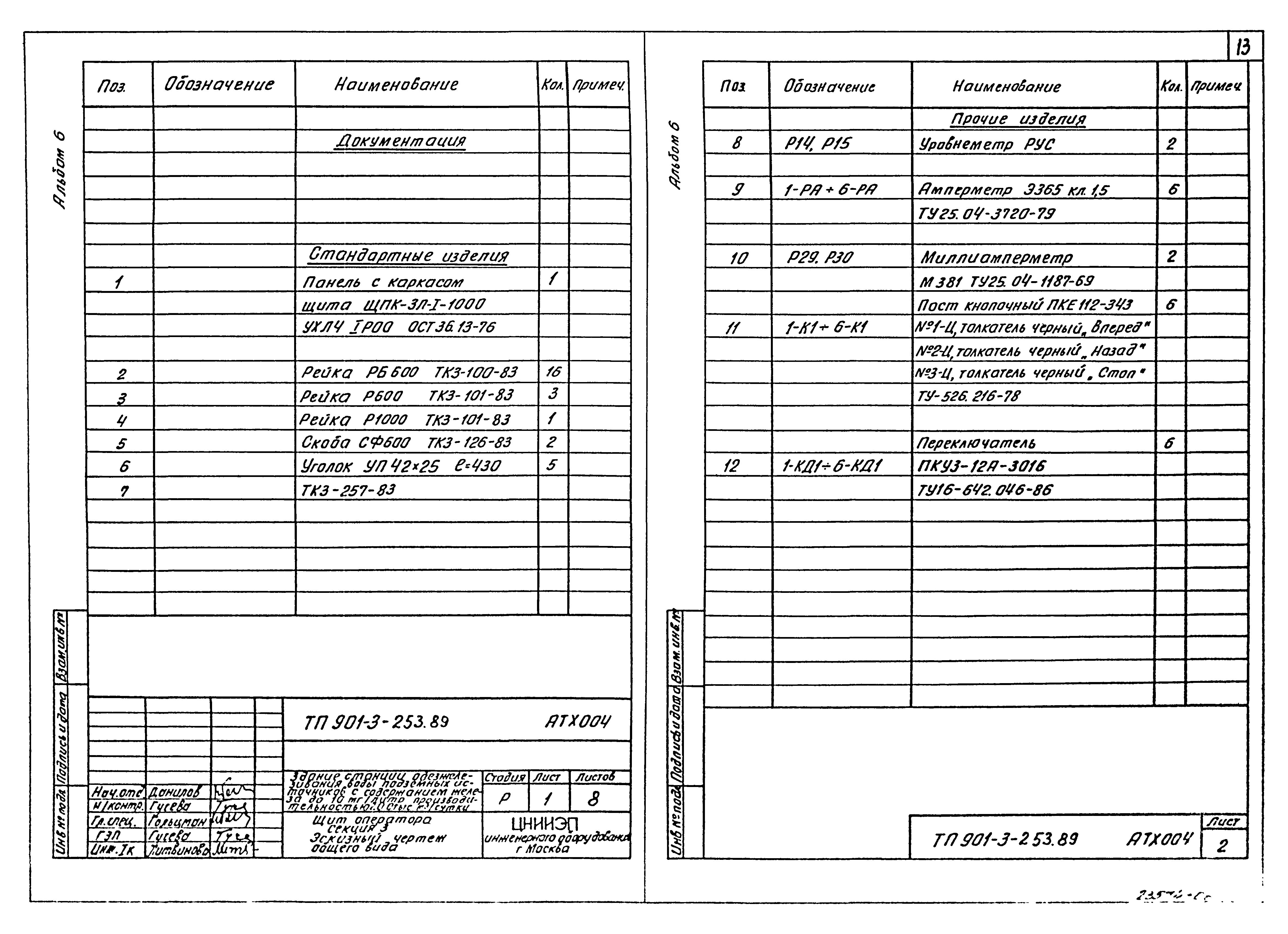 Типовой проект 901-3-253.89