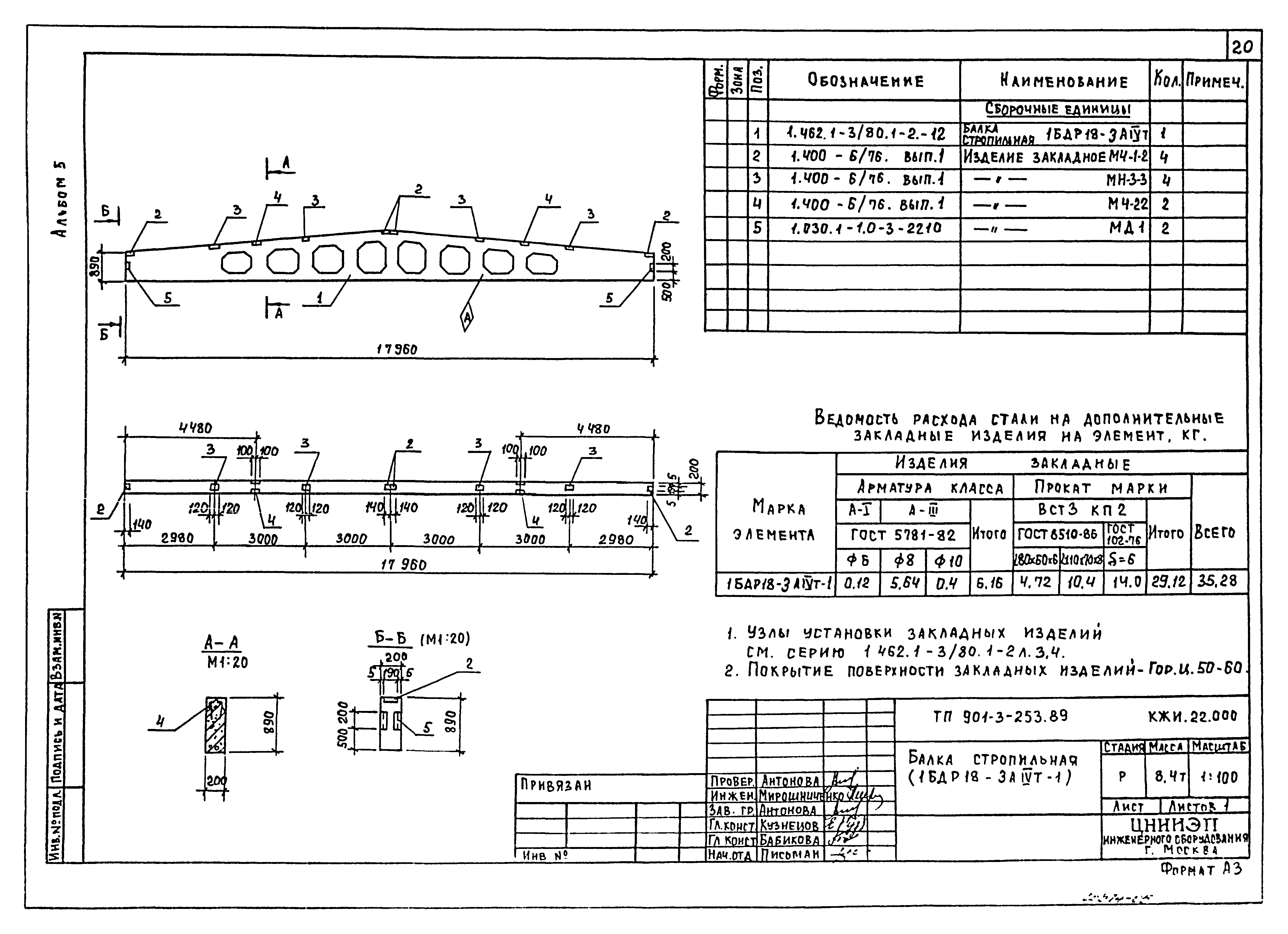 Типовой проект 901-3-253.89