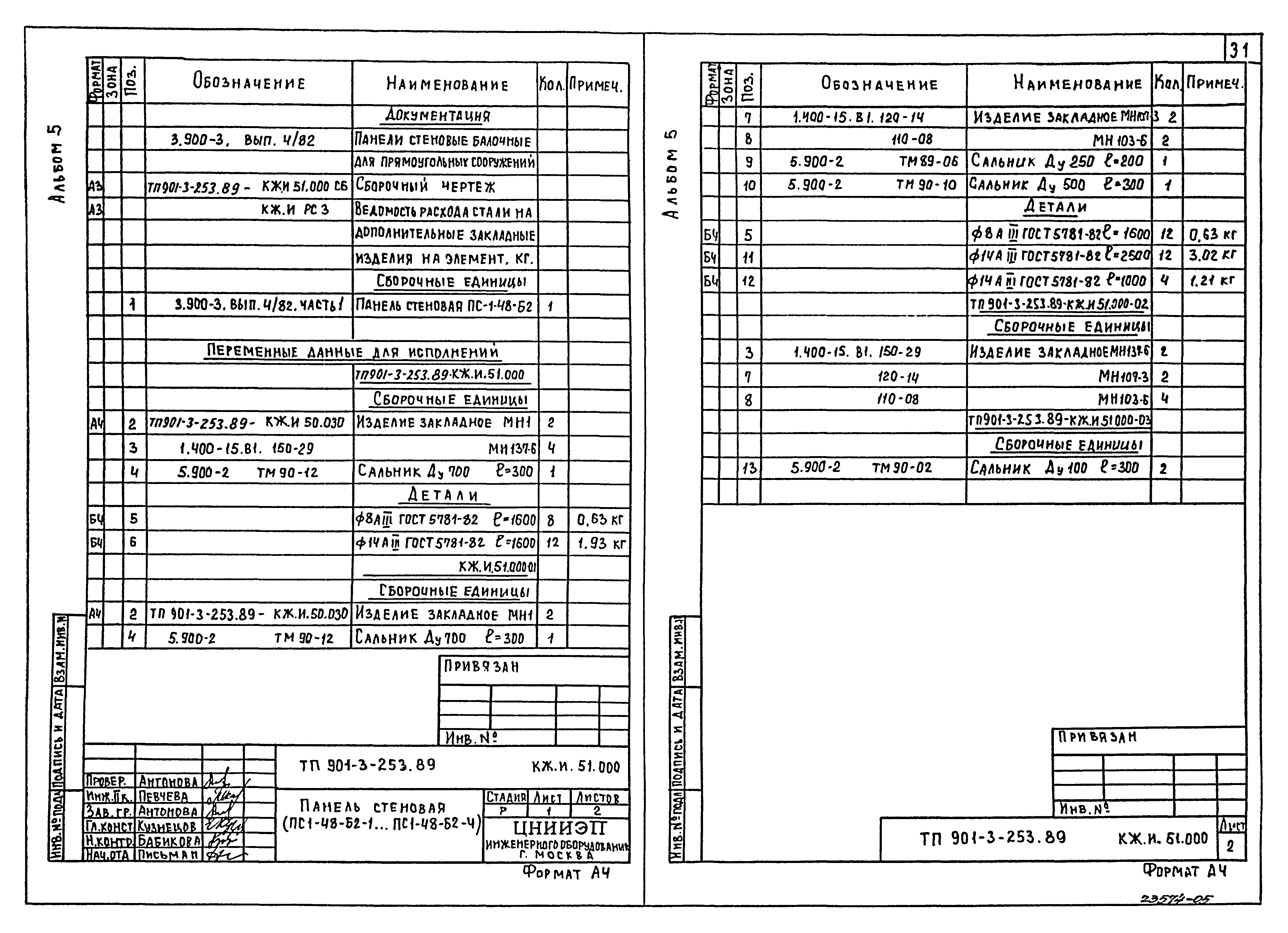 Типовой проект 901-3-253.89
