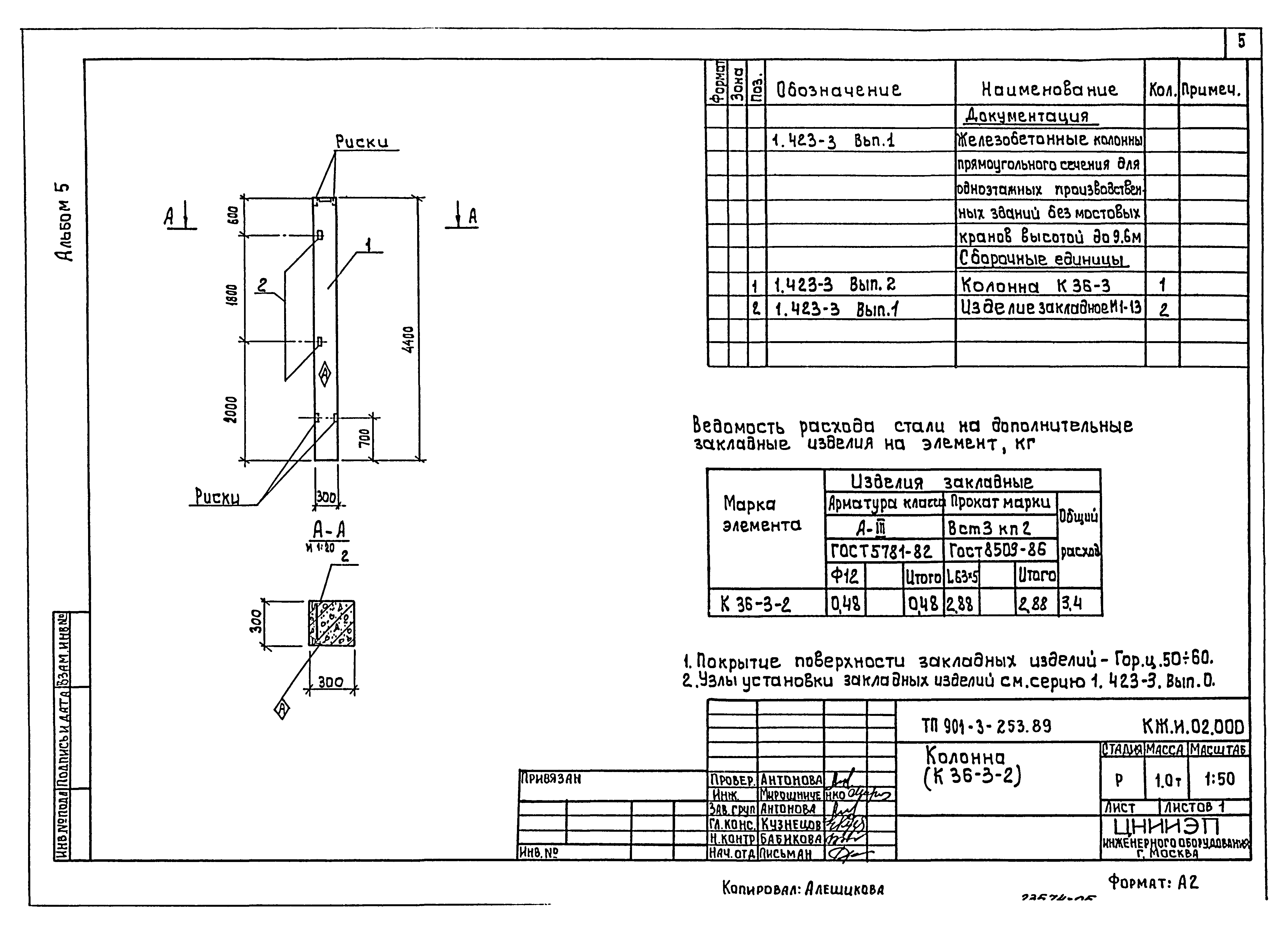 Типовой проект 901-3-253.89
