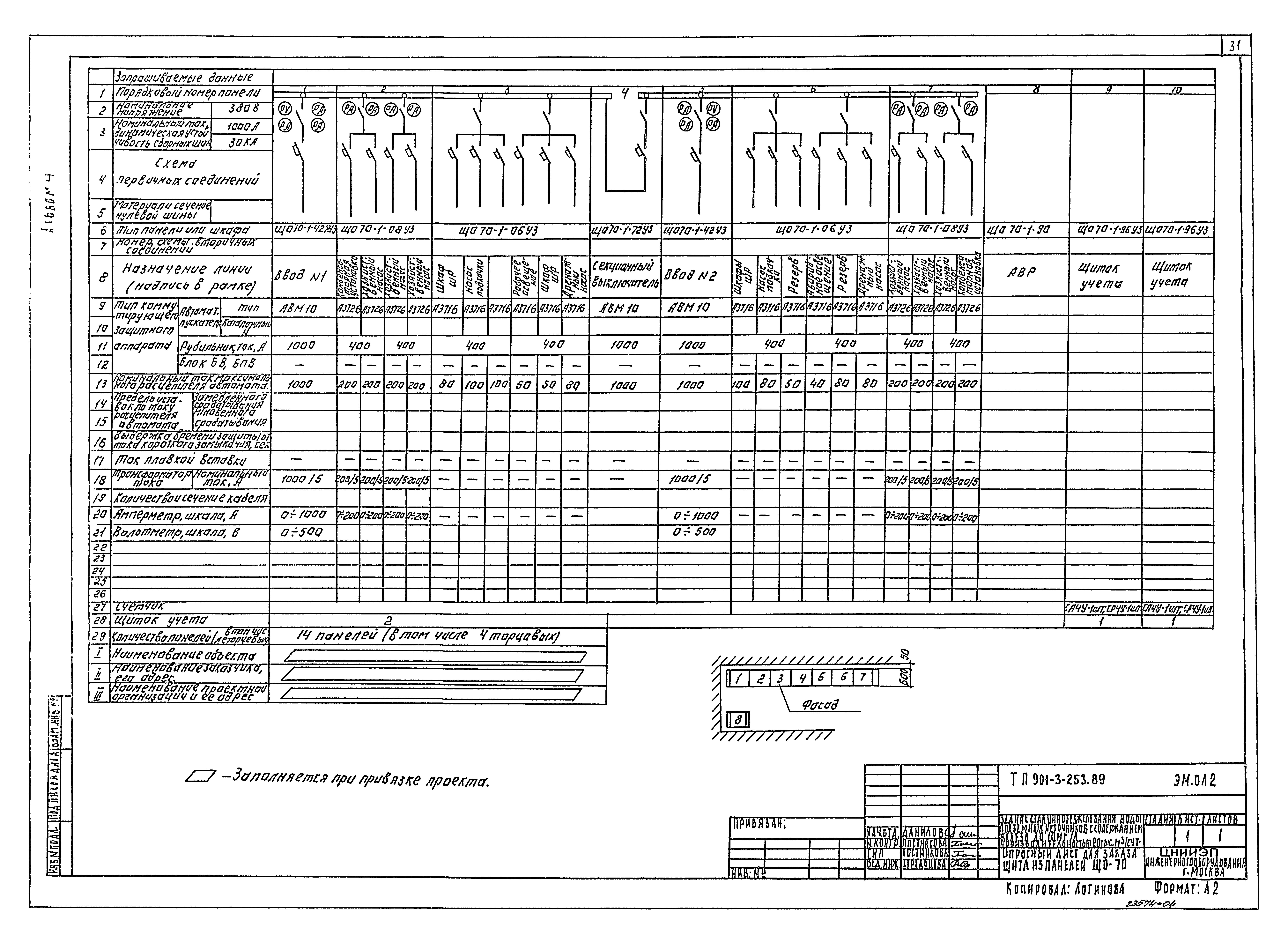 Типовой проект 901-3-253.89