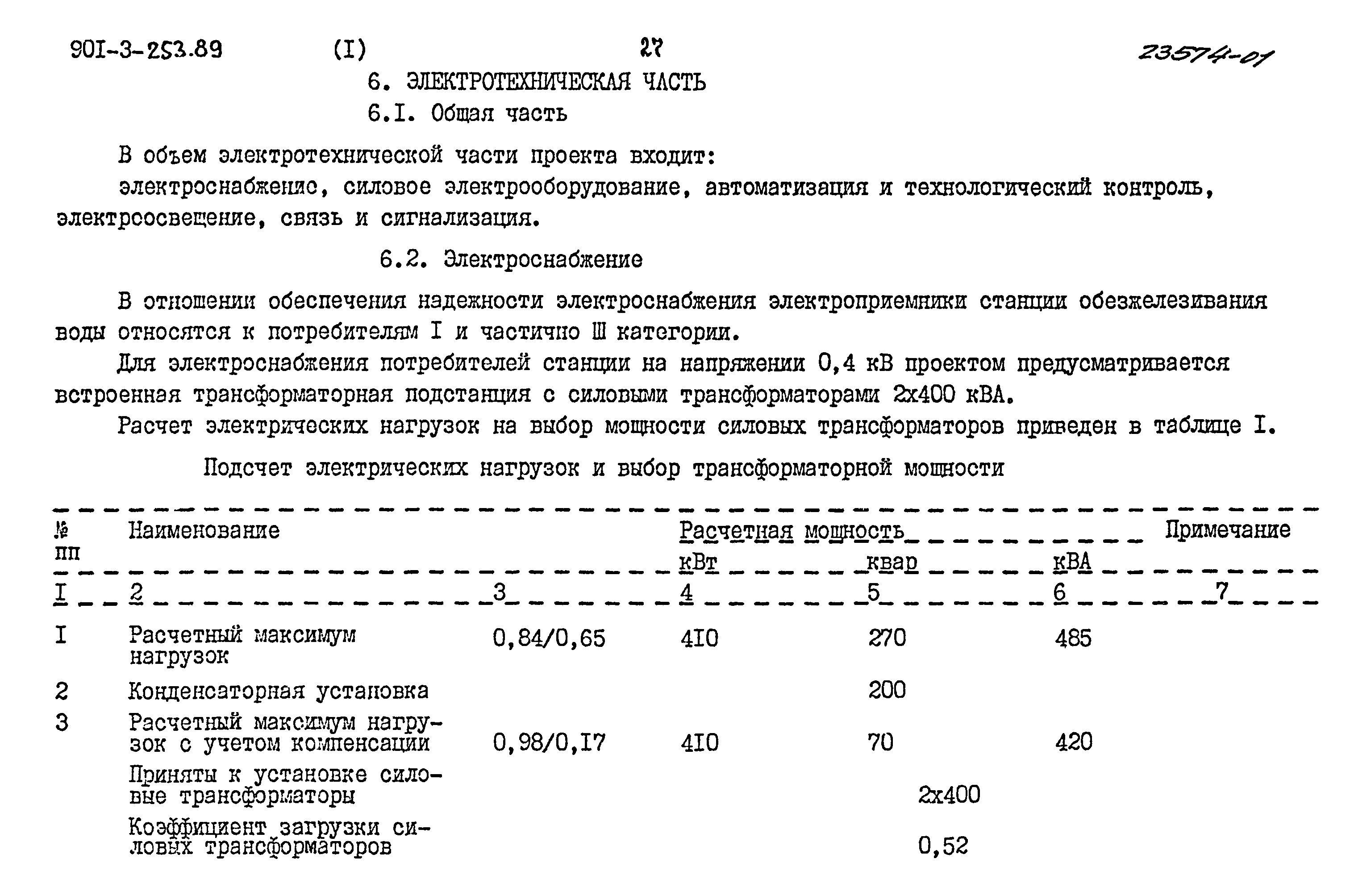 Типовой проект 901-3-253.89