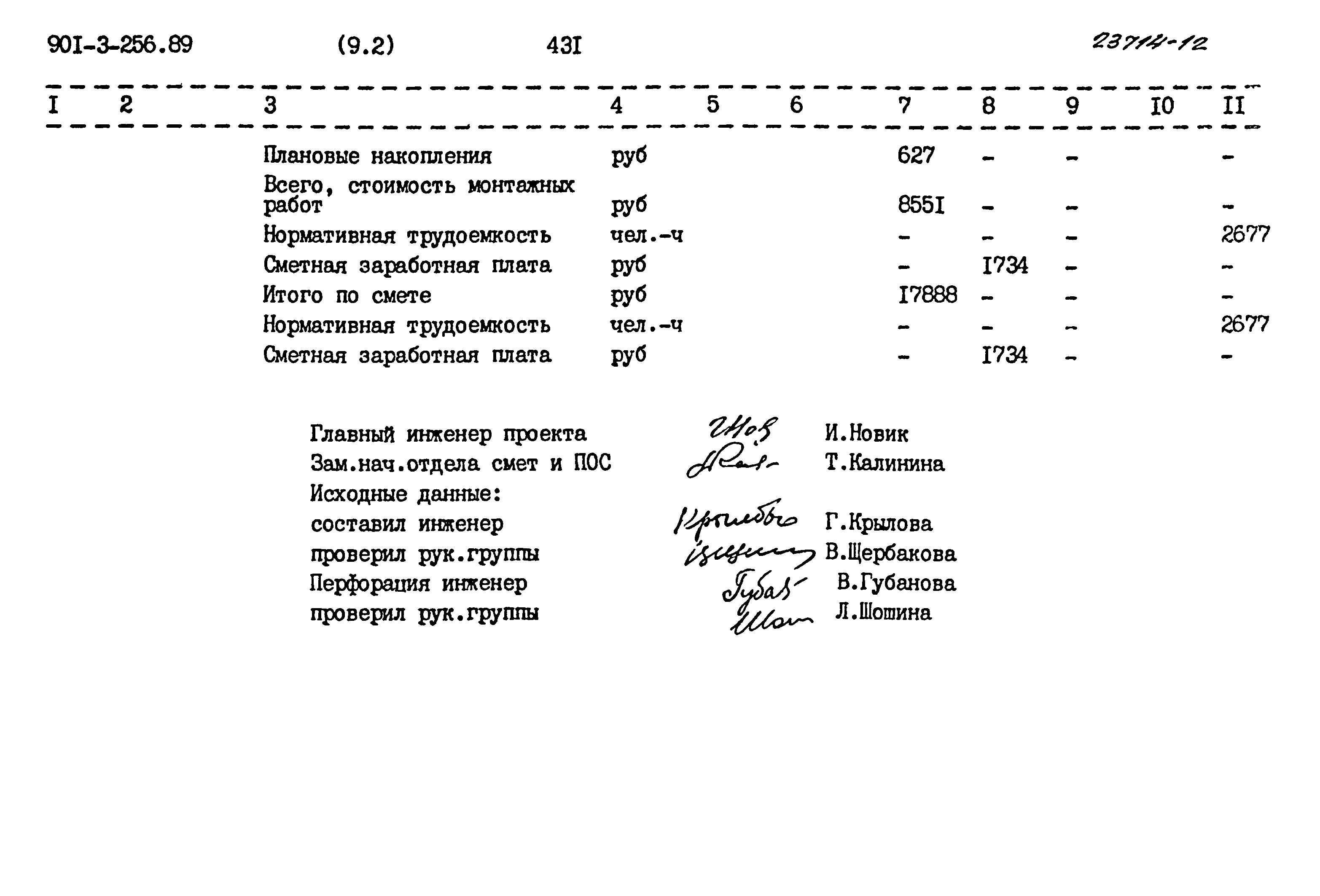 Типовой проект 901-3-256.89