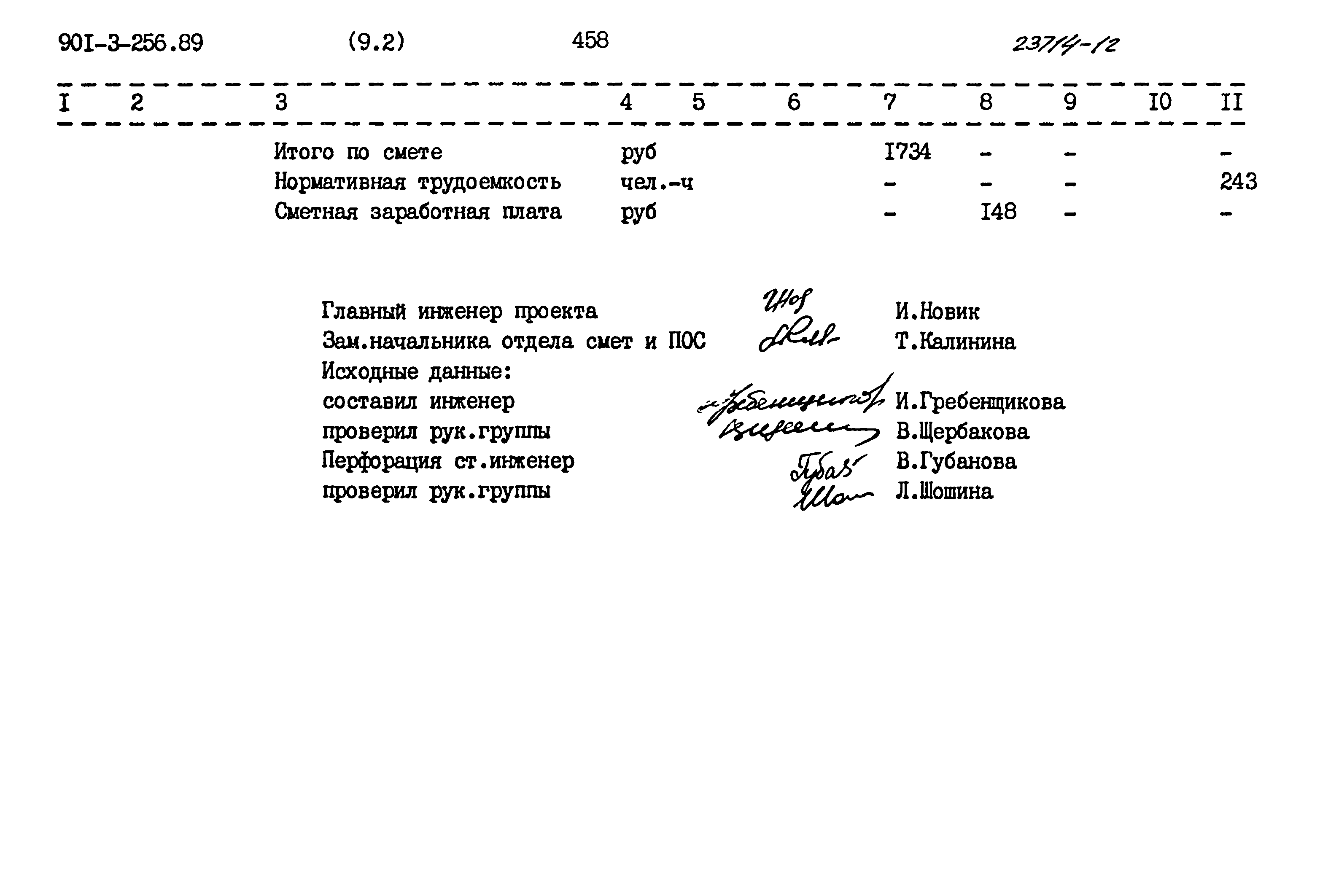 Типовой проект 901-3-256.89