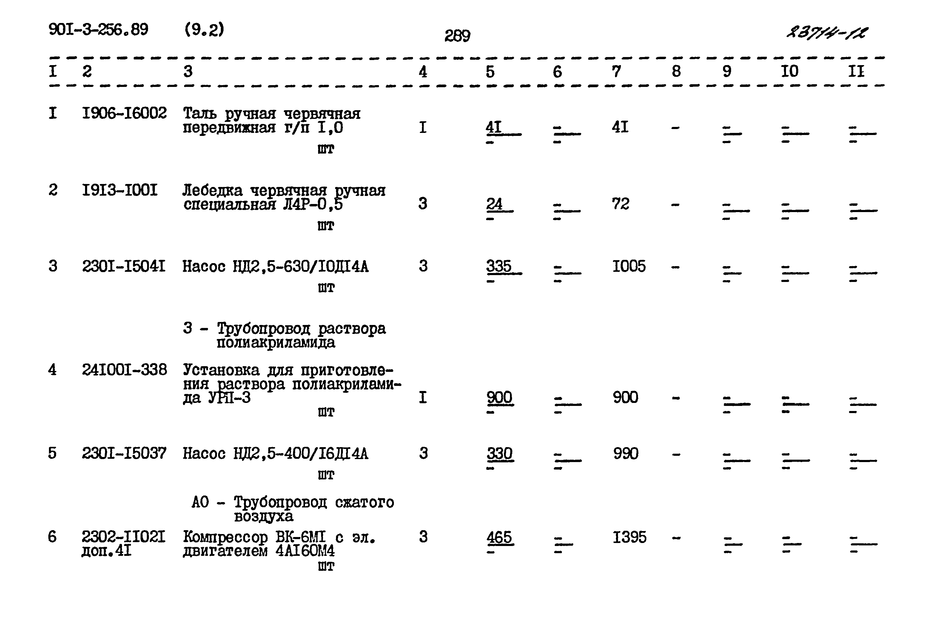 Типовой проект 901-3-256.89