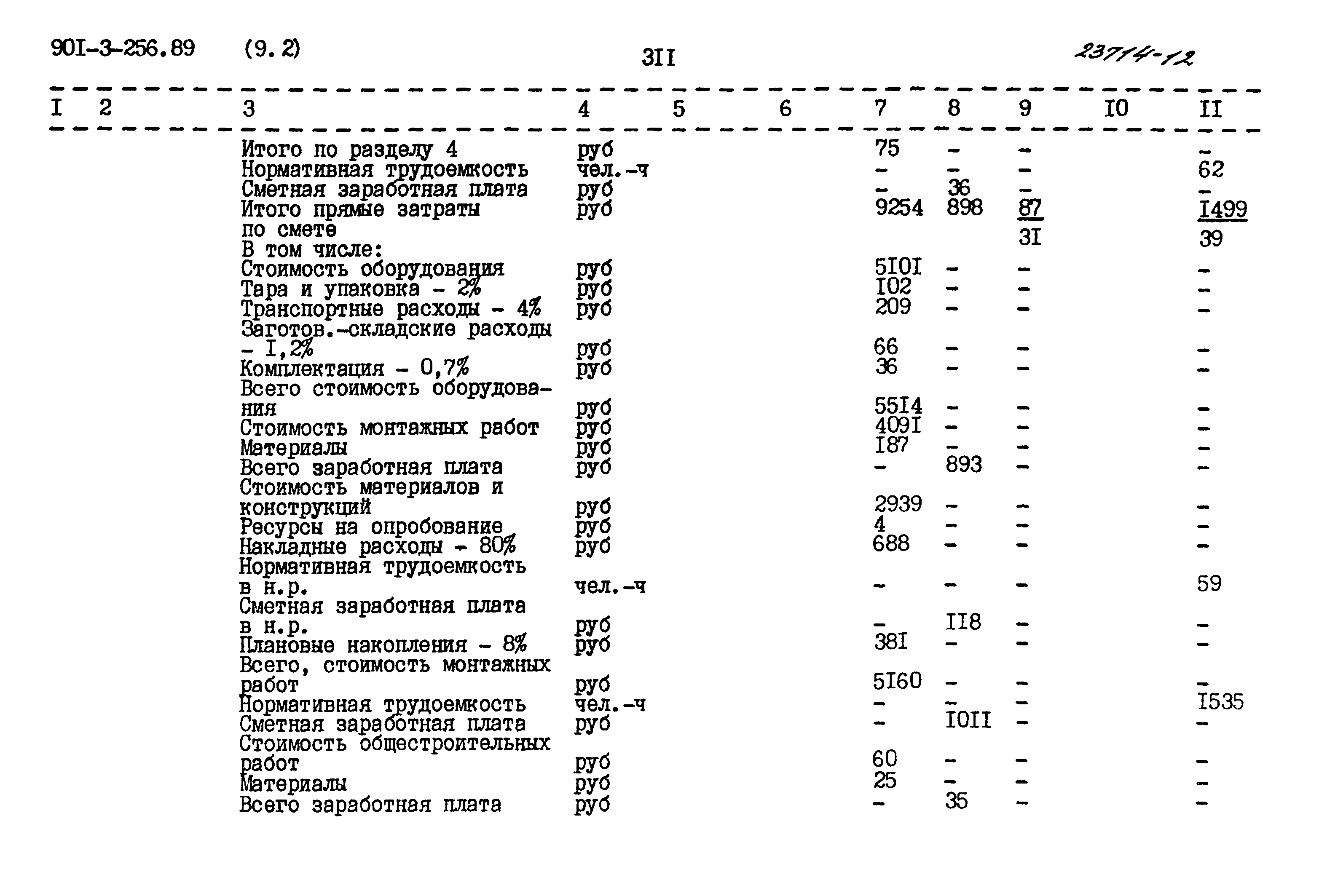 Типовой проект 901-3-256.89