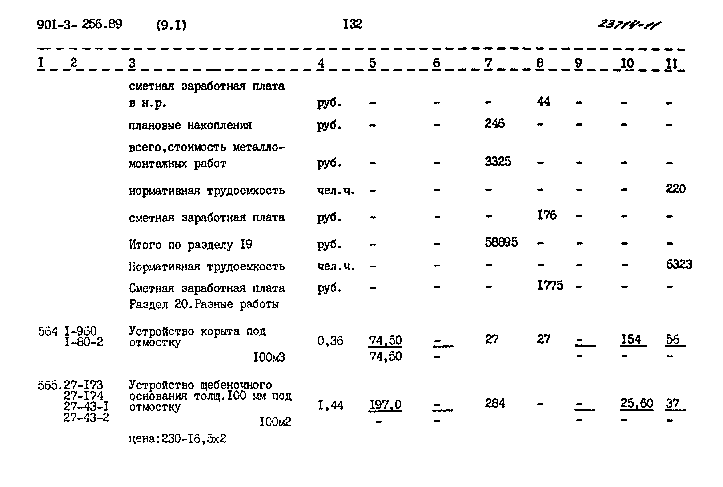 Типовой проект 901-3-256.89