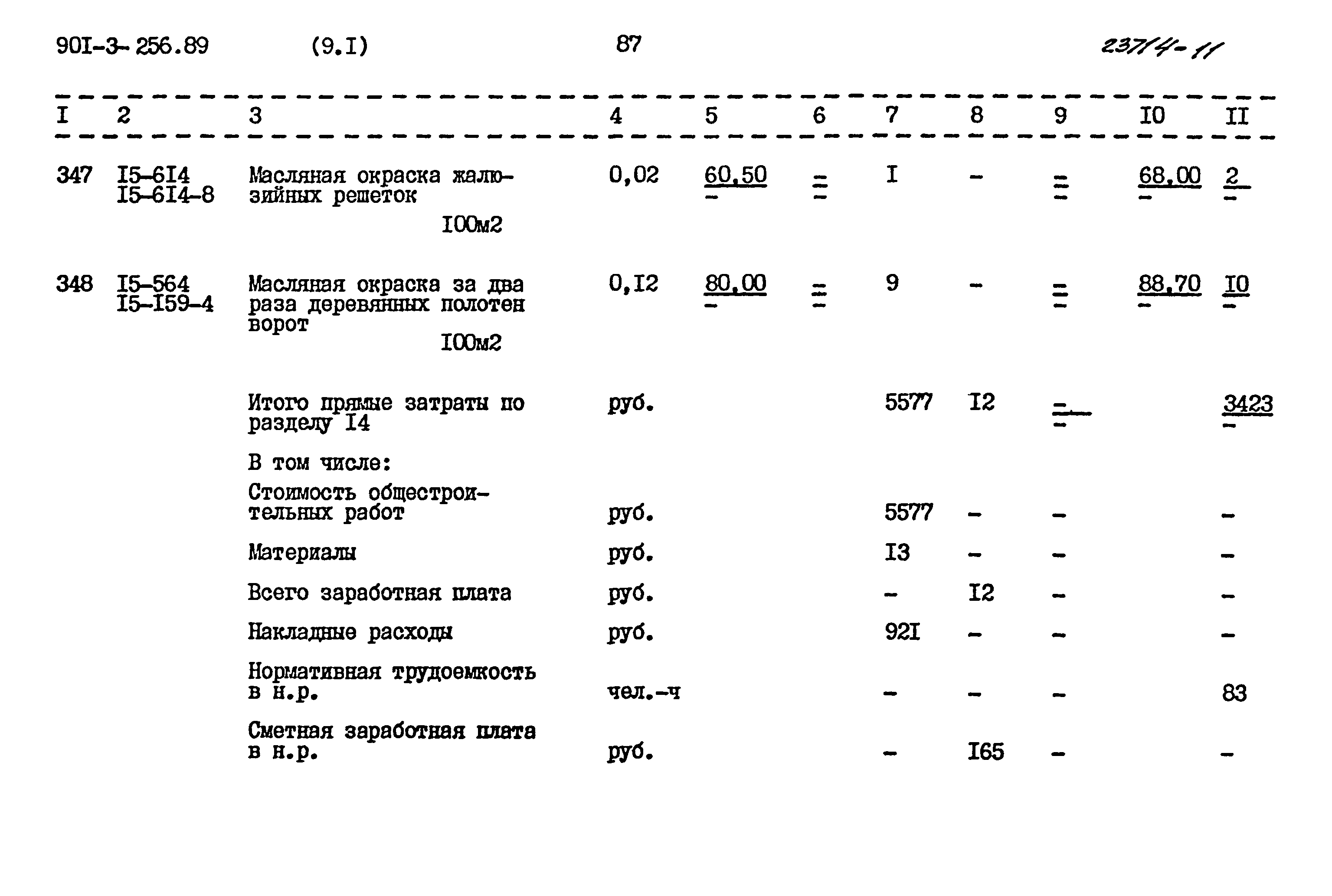 Типовой проект 901-3-256.89