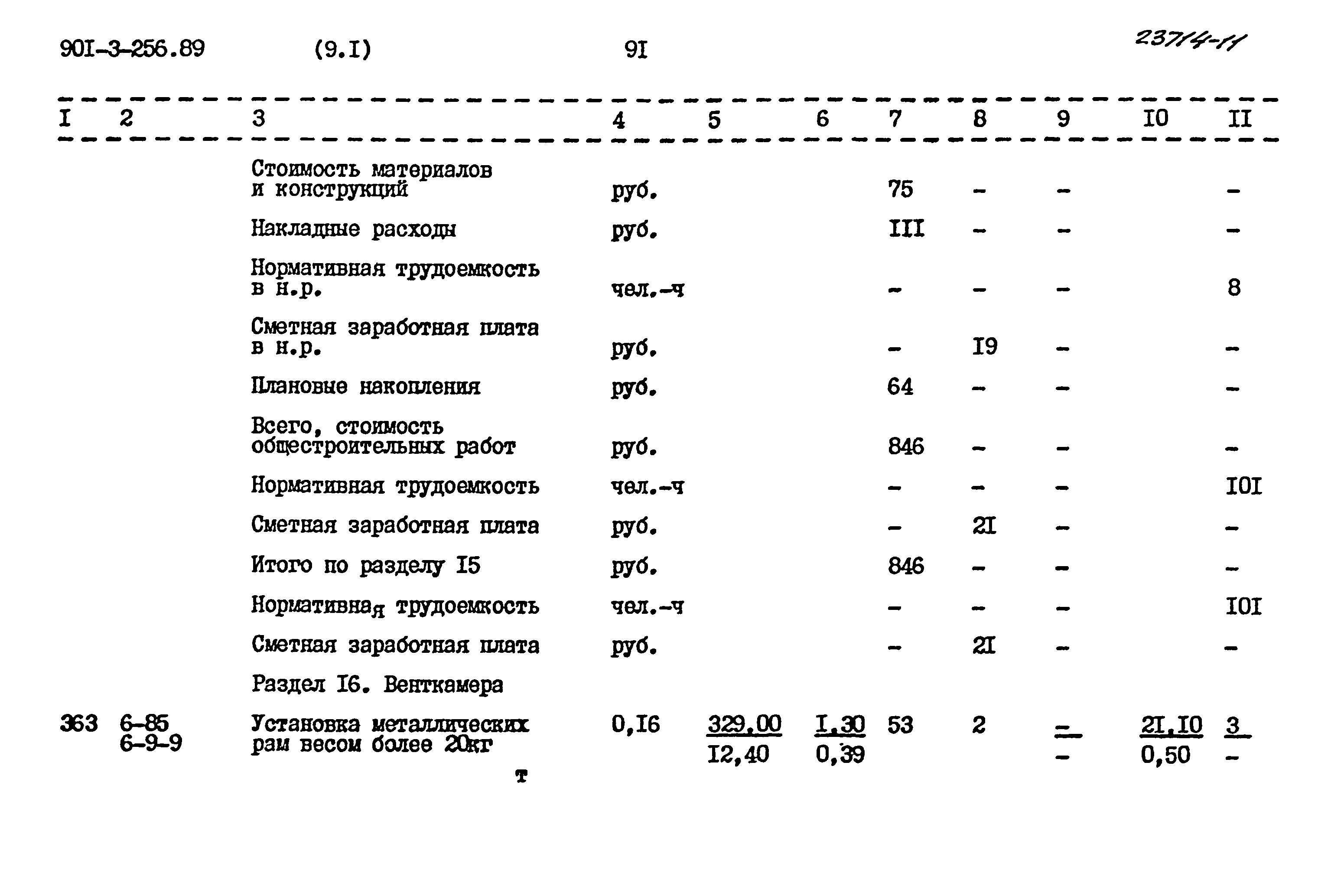 Типовой проект 901-3-256.89