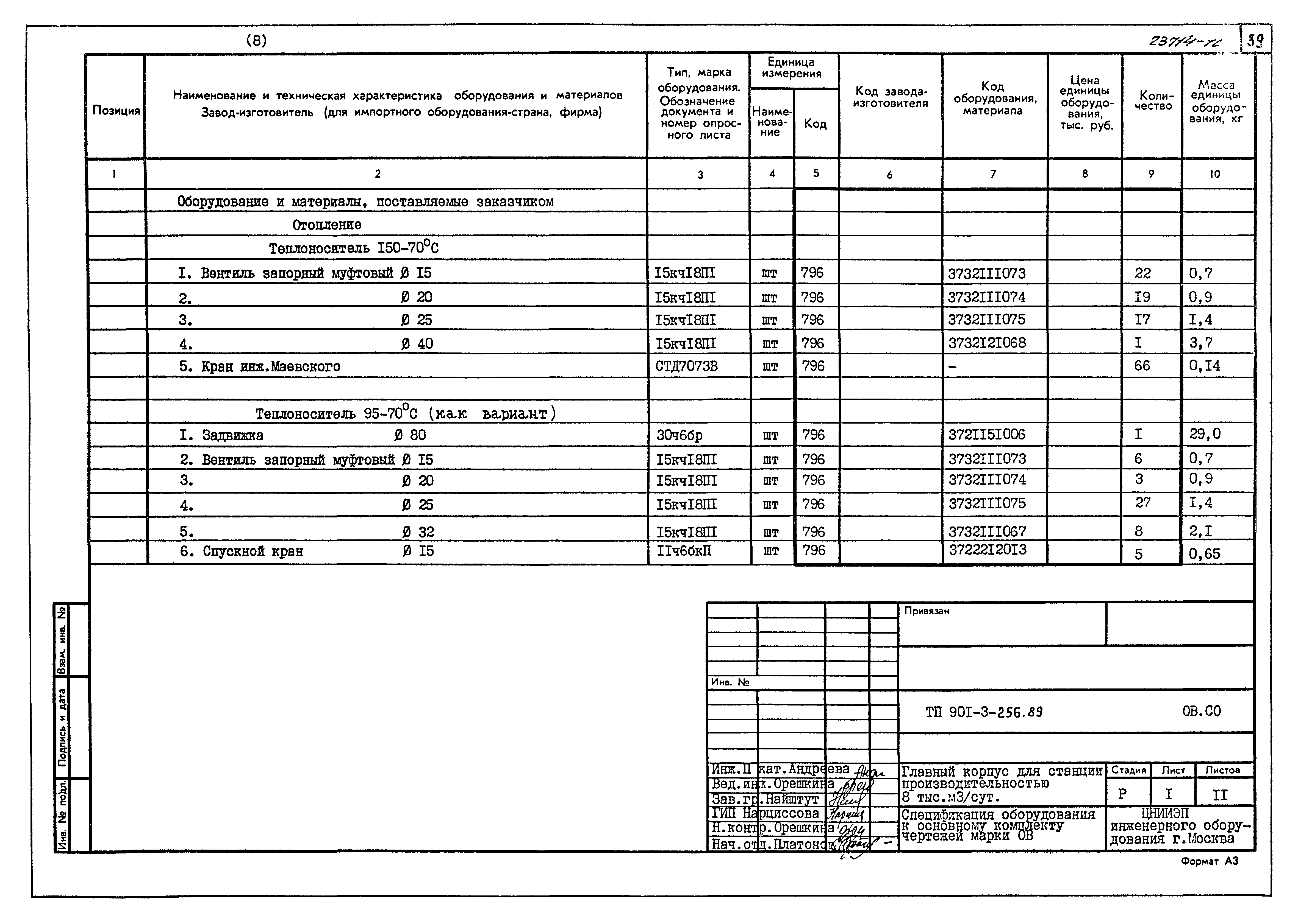 Типовой проект 901-3-256.89