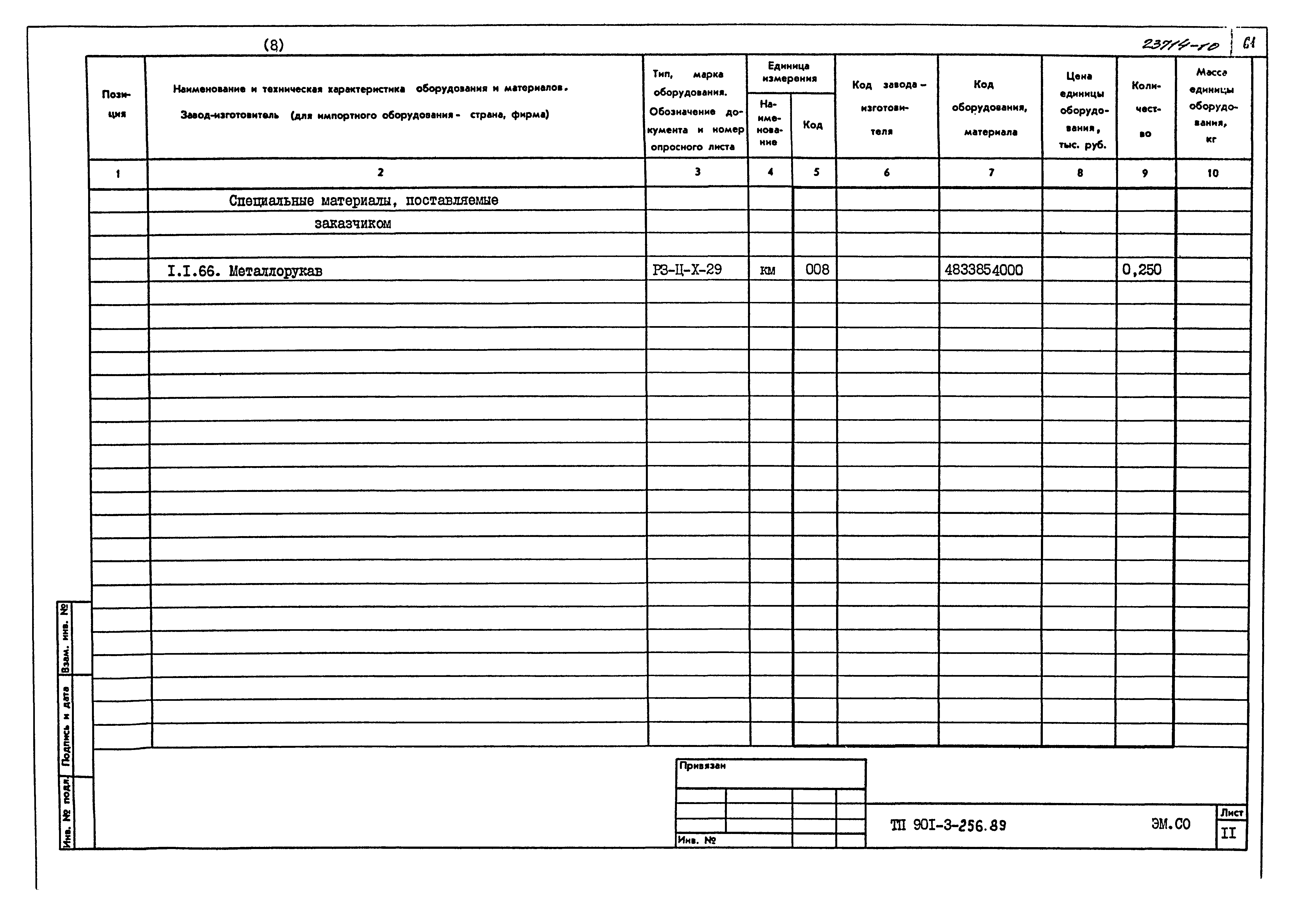 Типовой проект 901-3-256.89