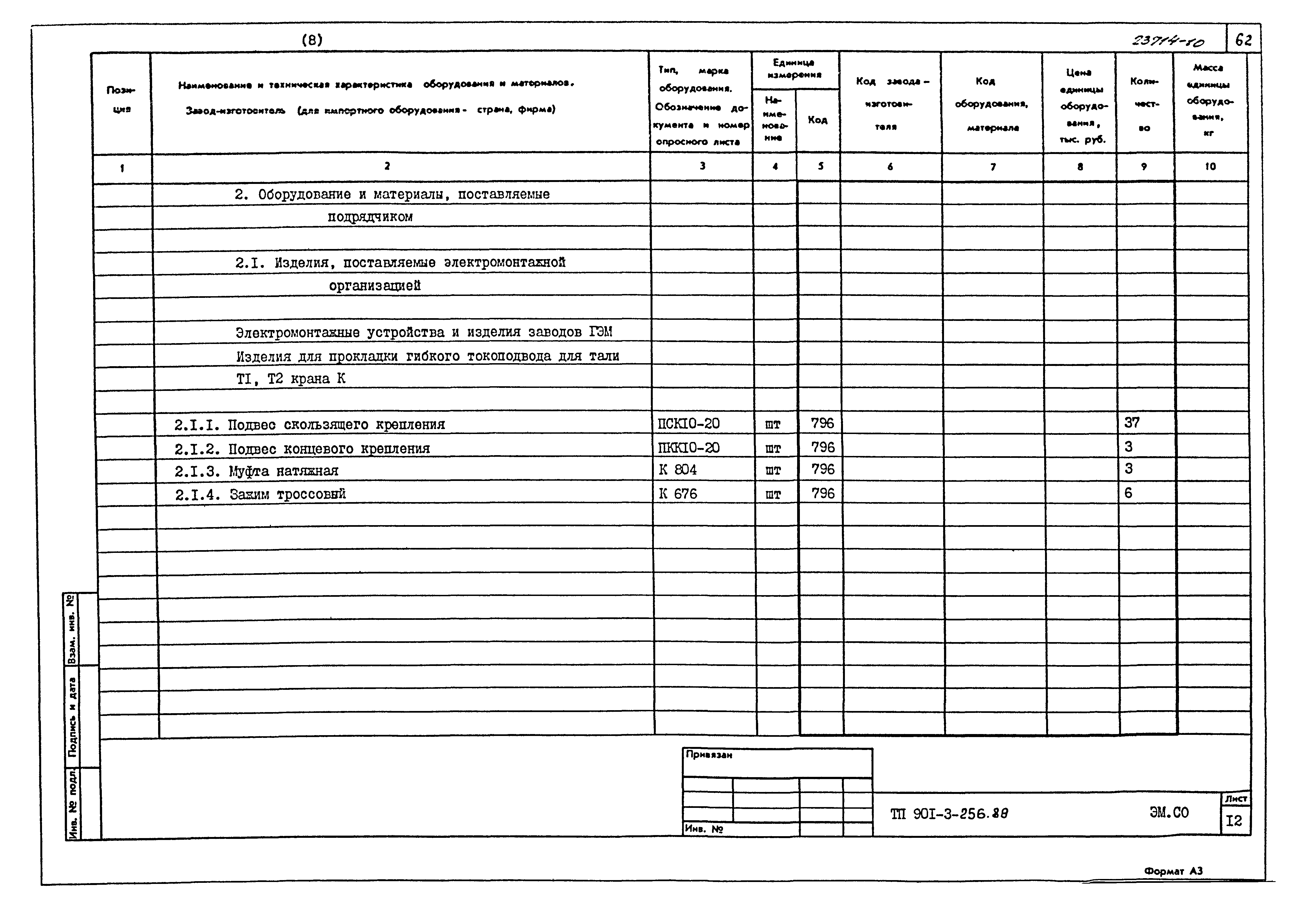 Типовой проект 901-3-256.89