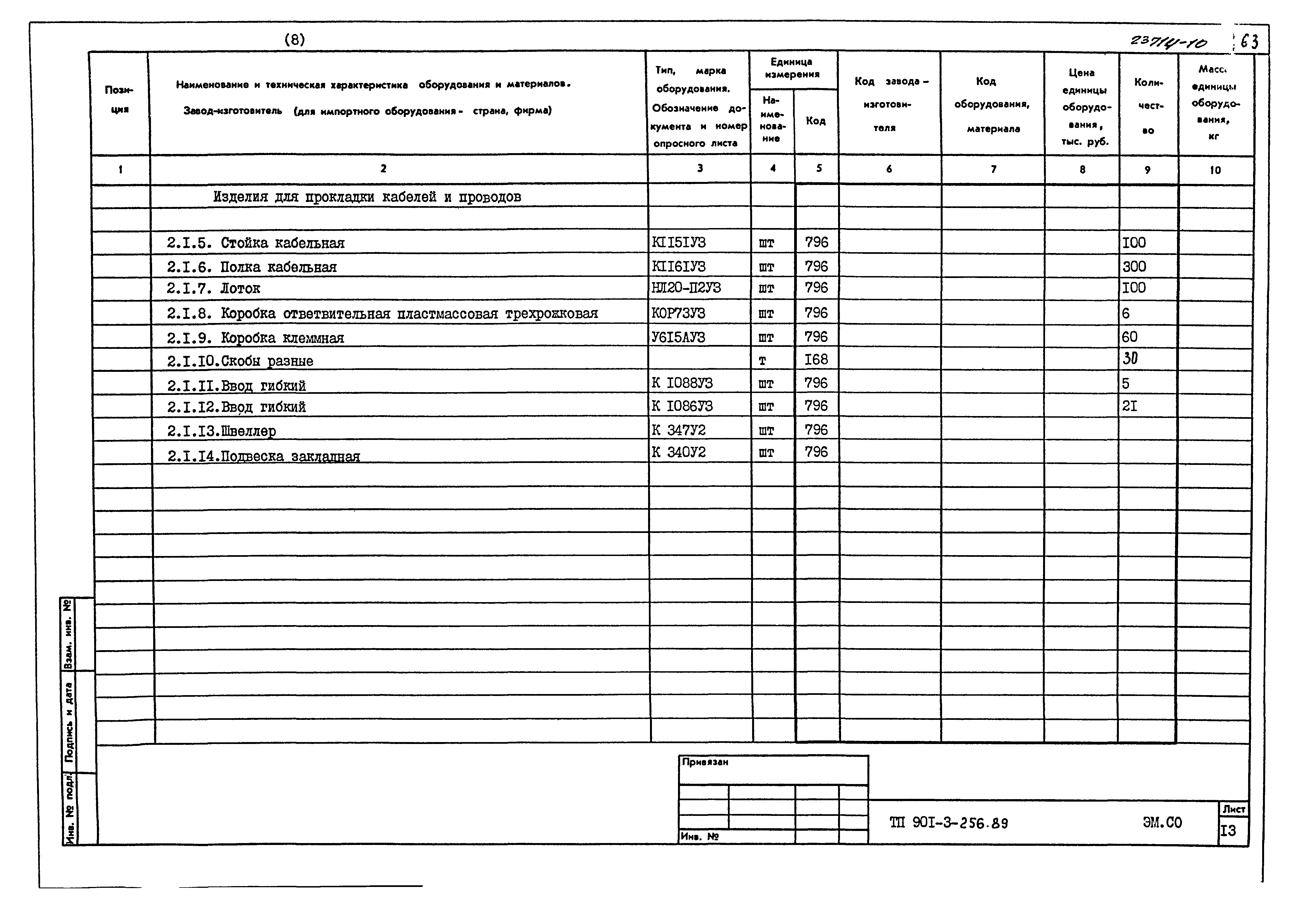 Типовой проект 901-3-256.89
