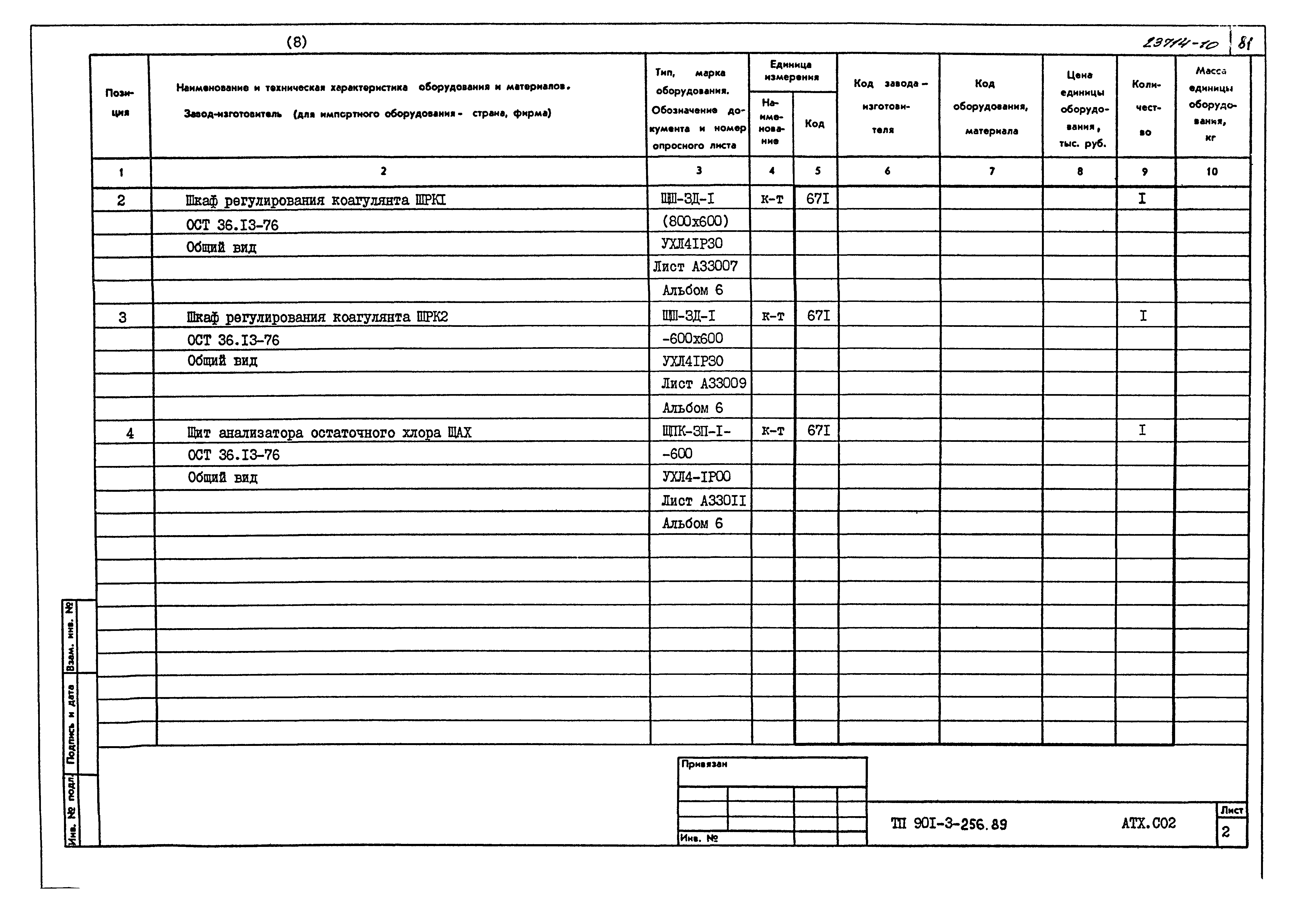 Типовой проект 901-3-256.89