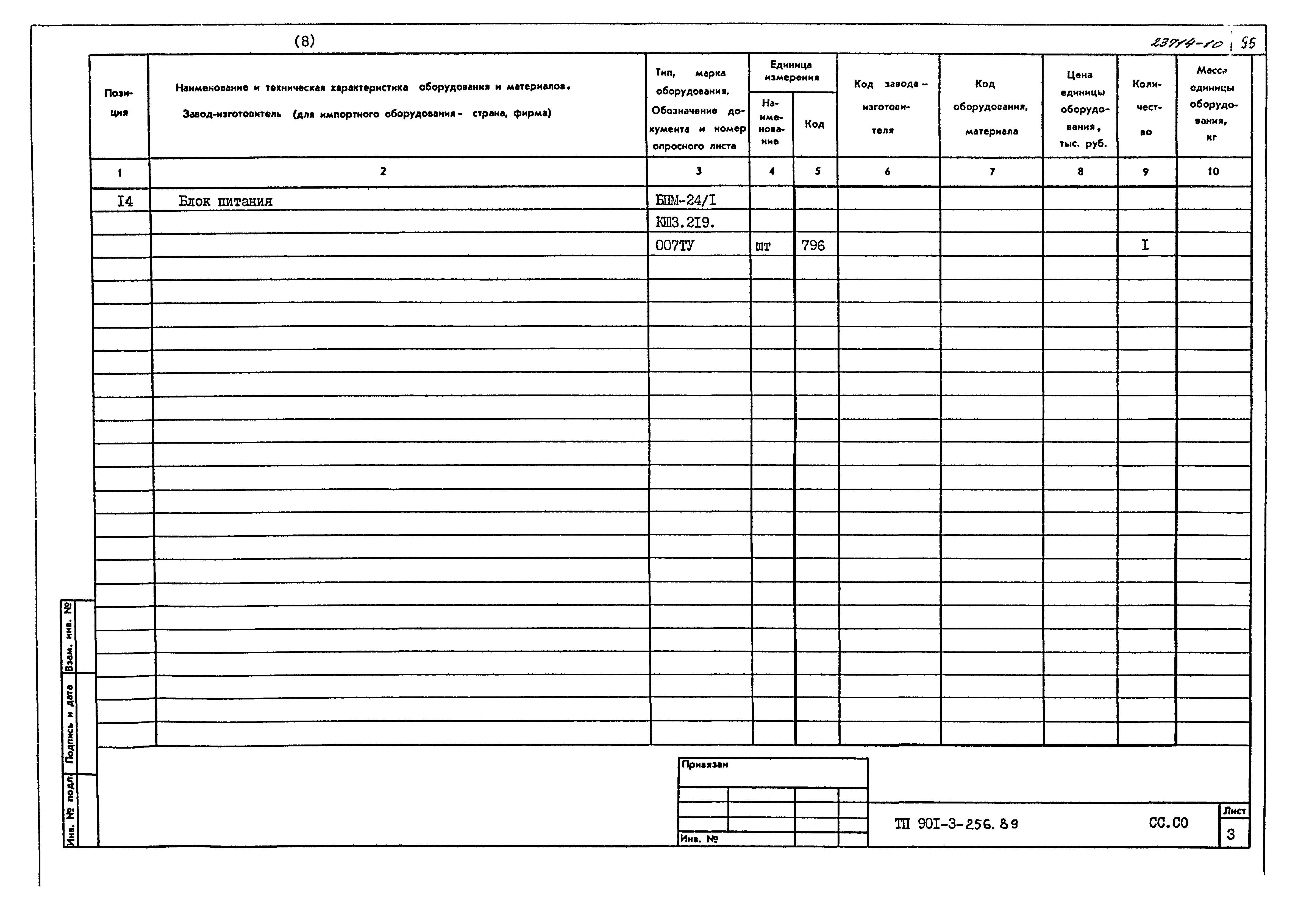 Типовой проект 901-3-256.89