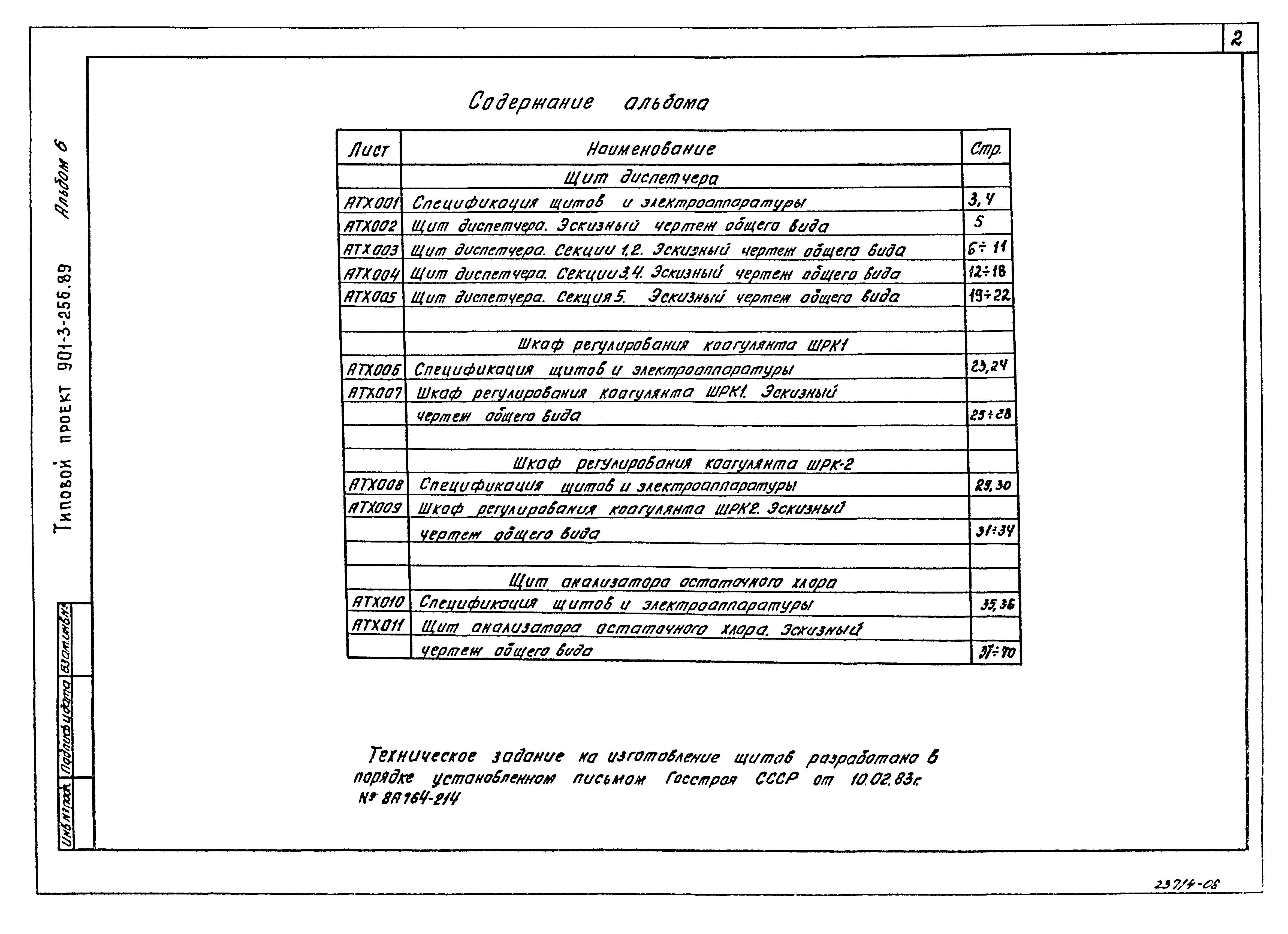 Типовой проект 901-3-256.89