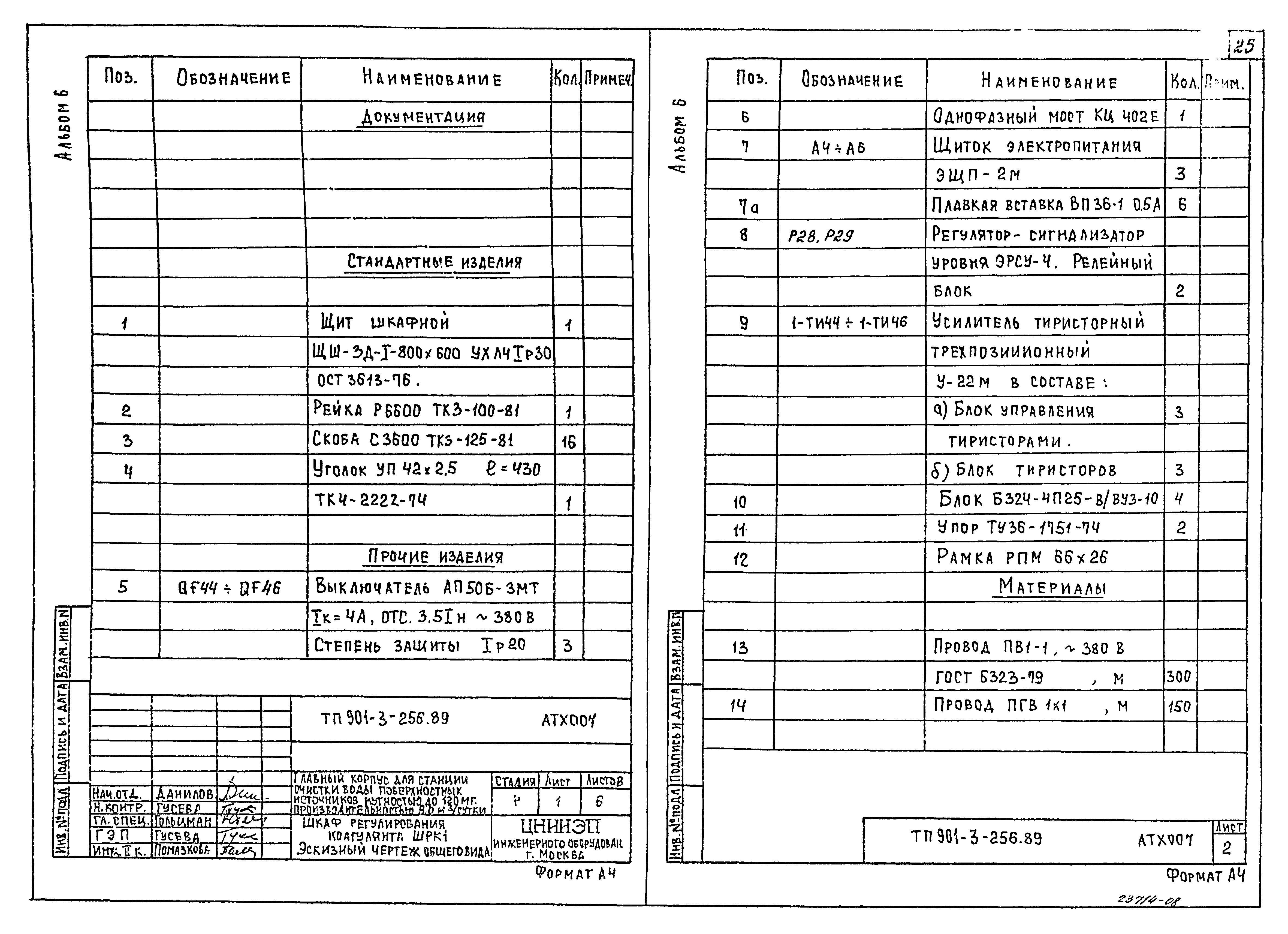 Типовой проект 901-3-256.89