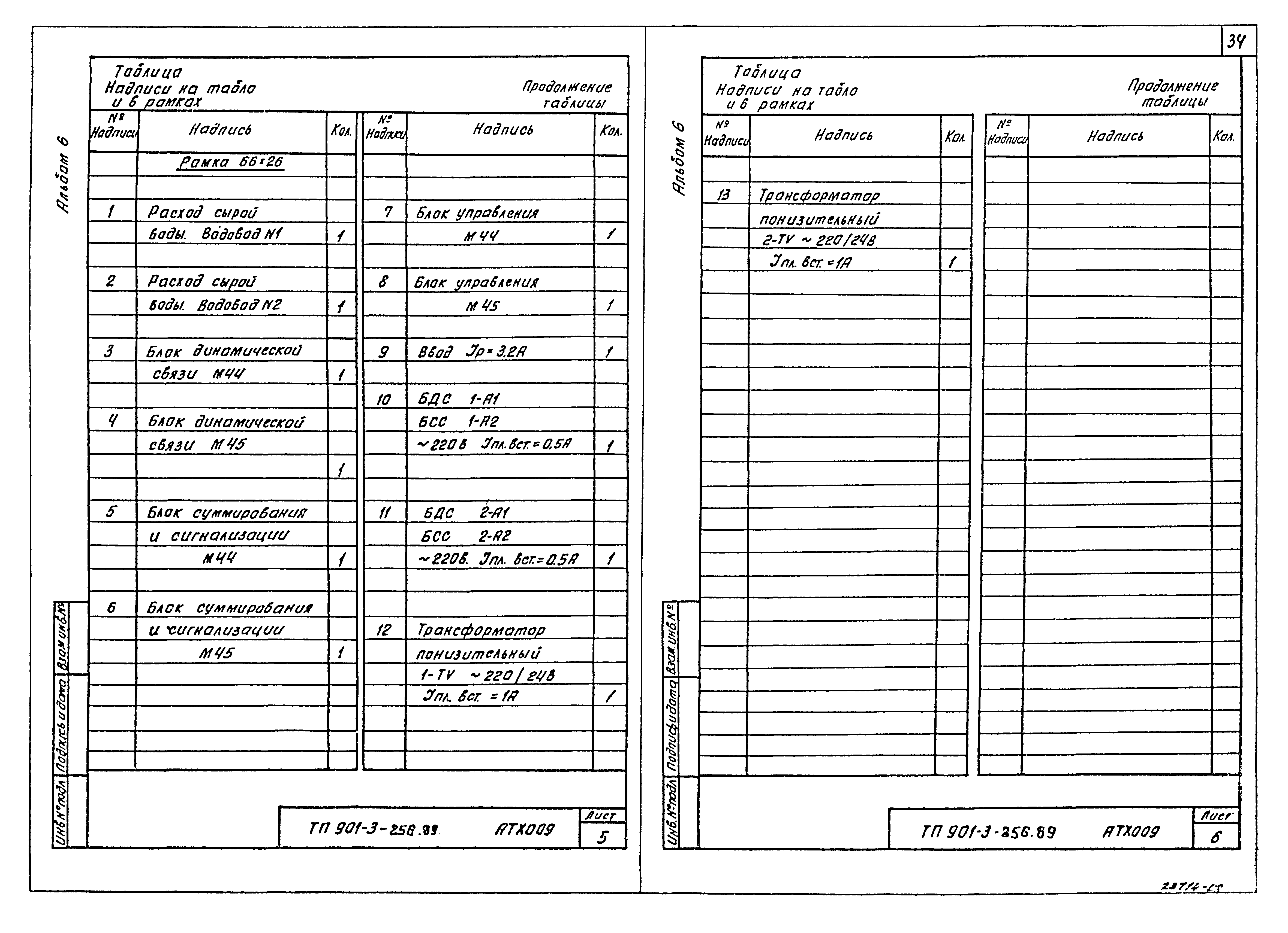 Типовой проект 901-3-256.89
