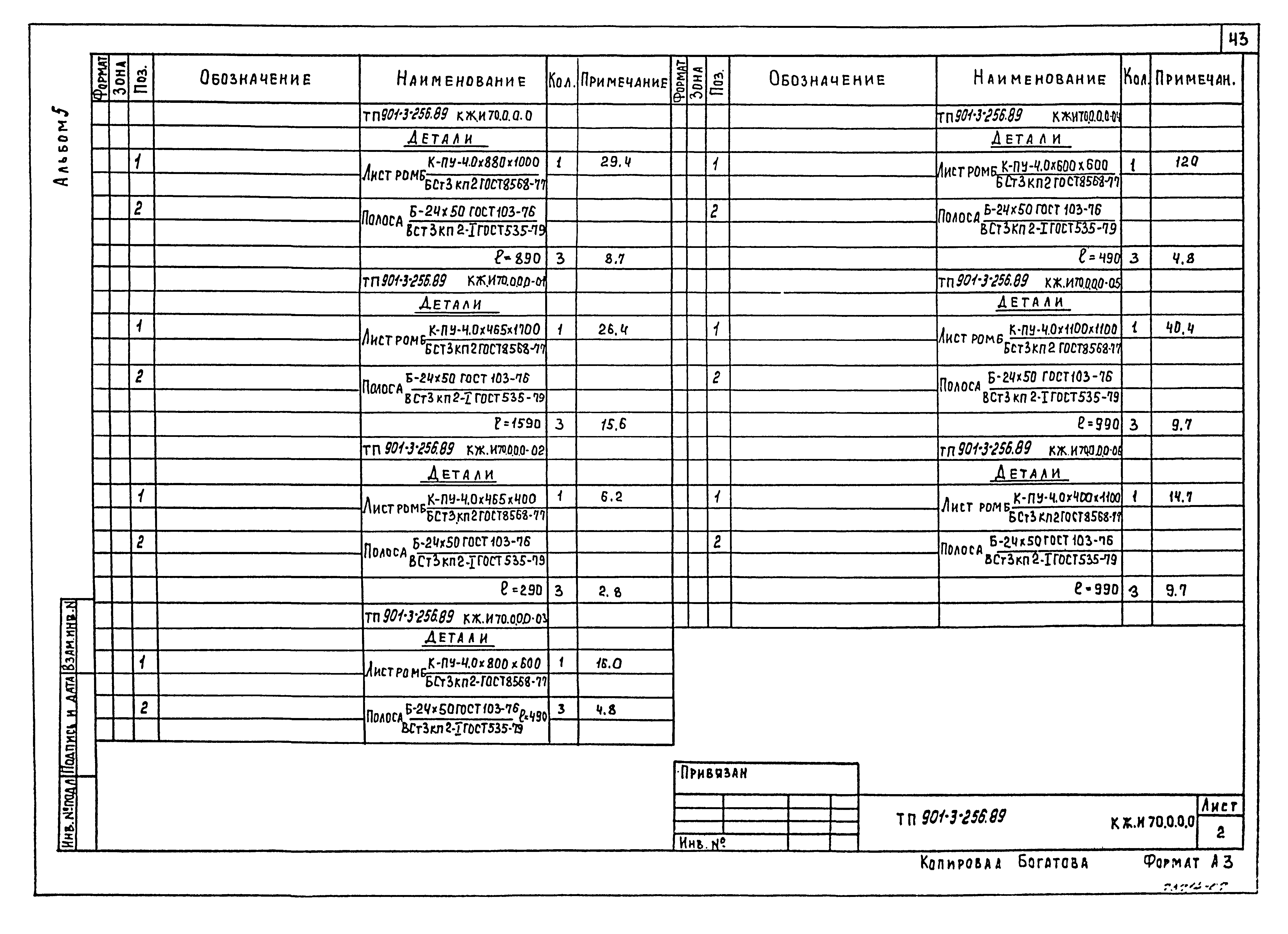 Типовой проект 901-3-256.89