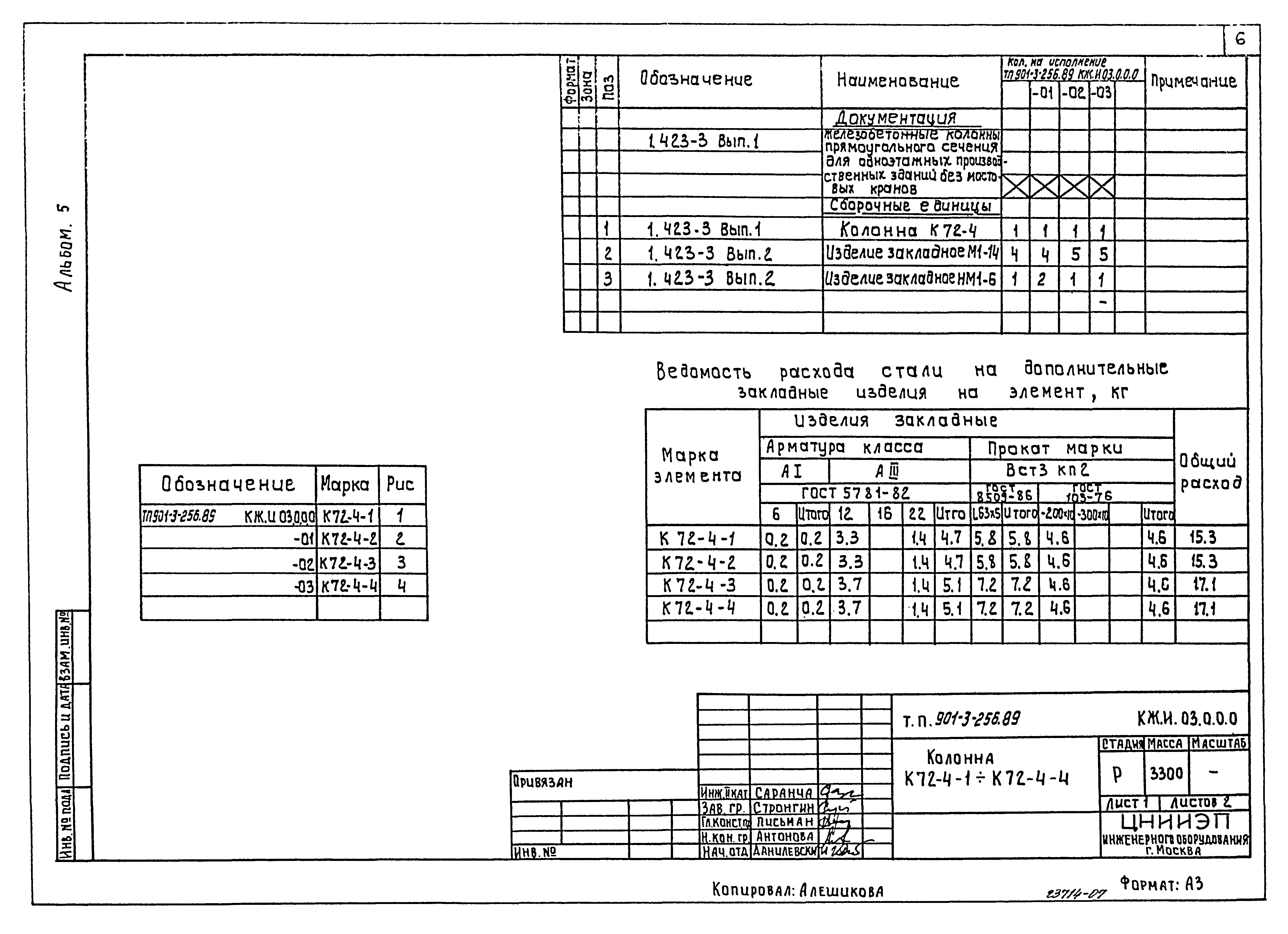 Типовой проект 901-3-256.89