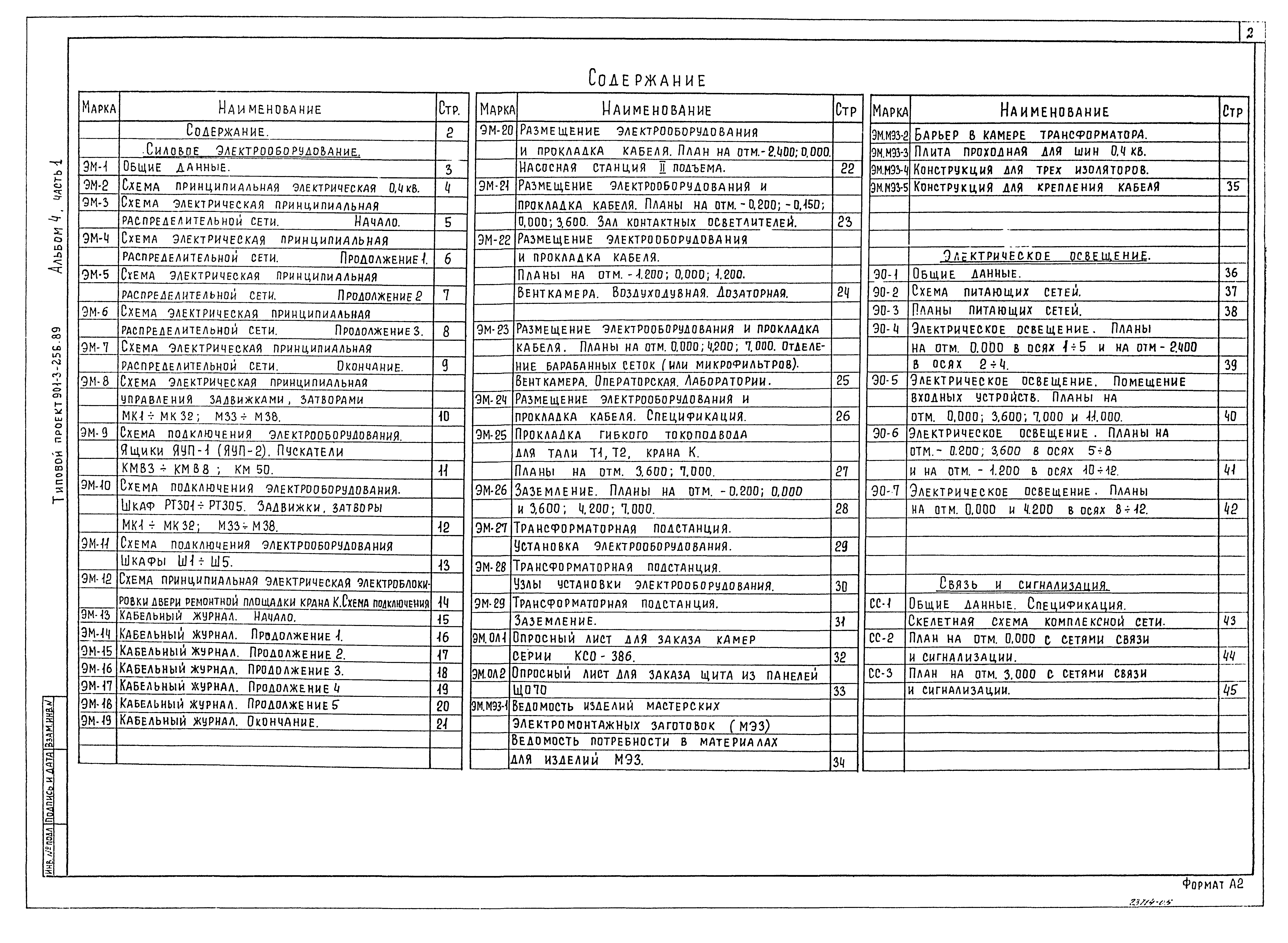 Типовой проект 901-3-256.89
