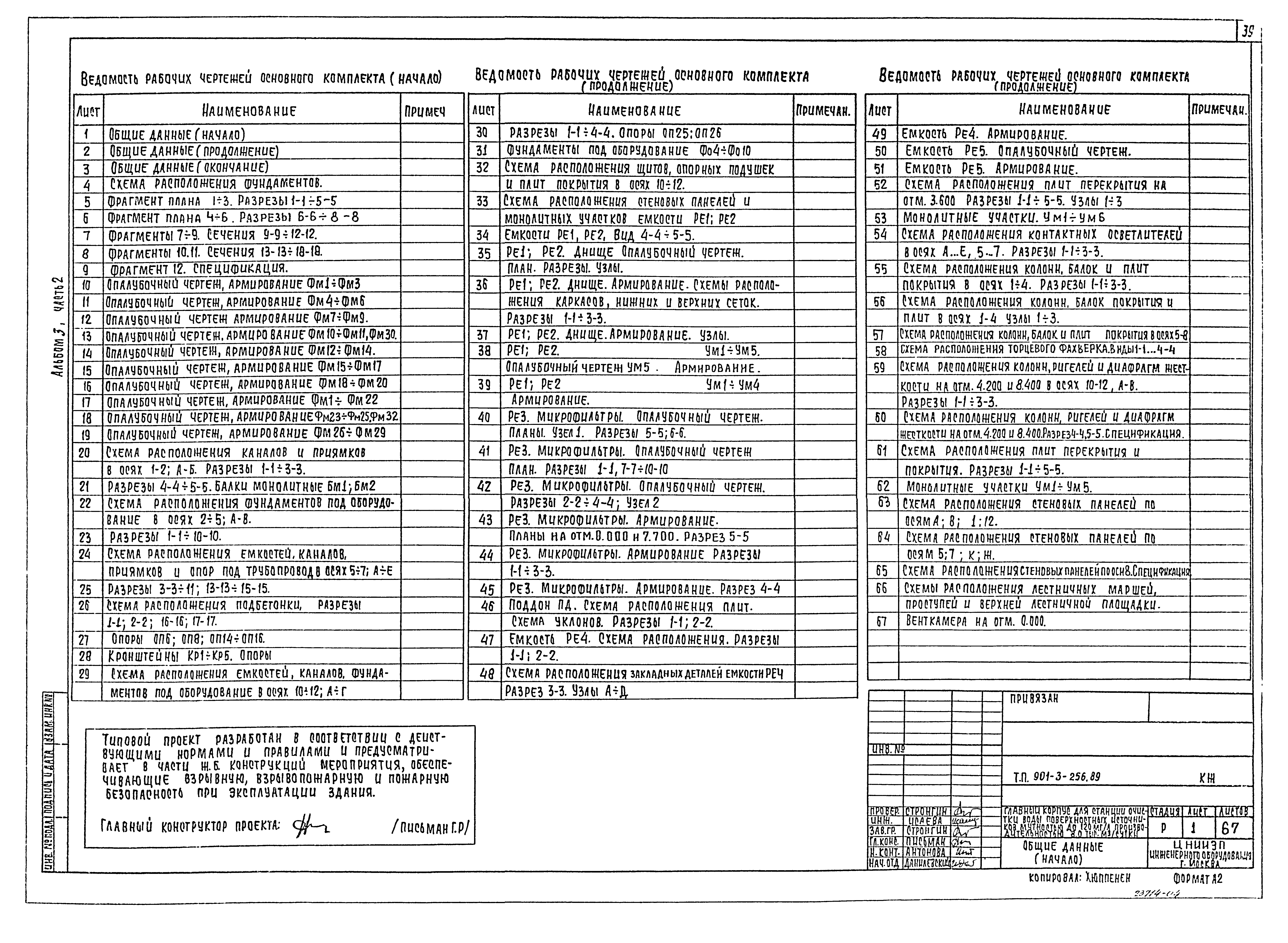 Типовой проект 901-3-256.89
