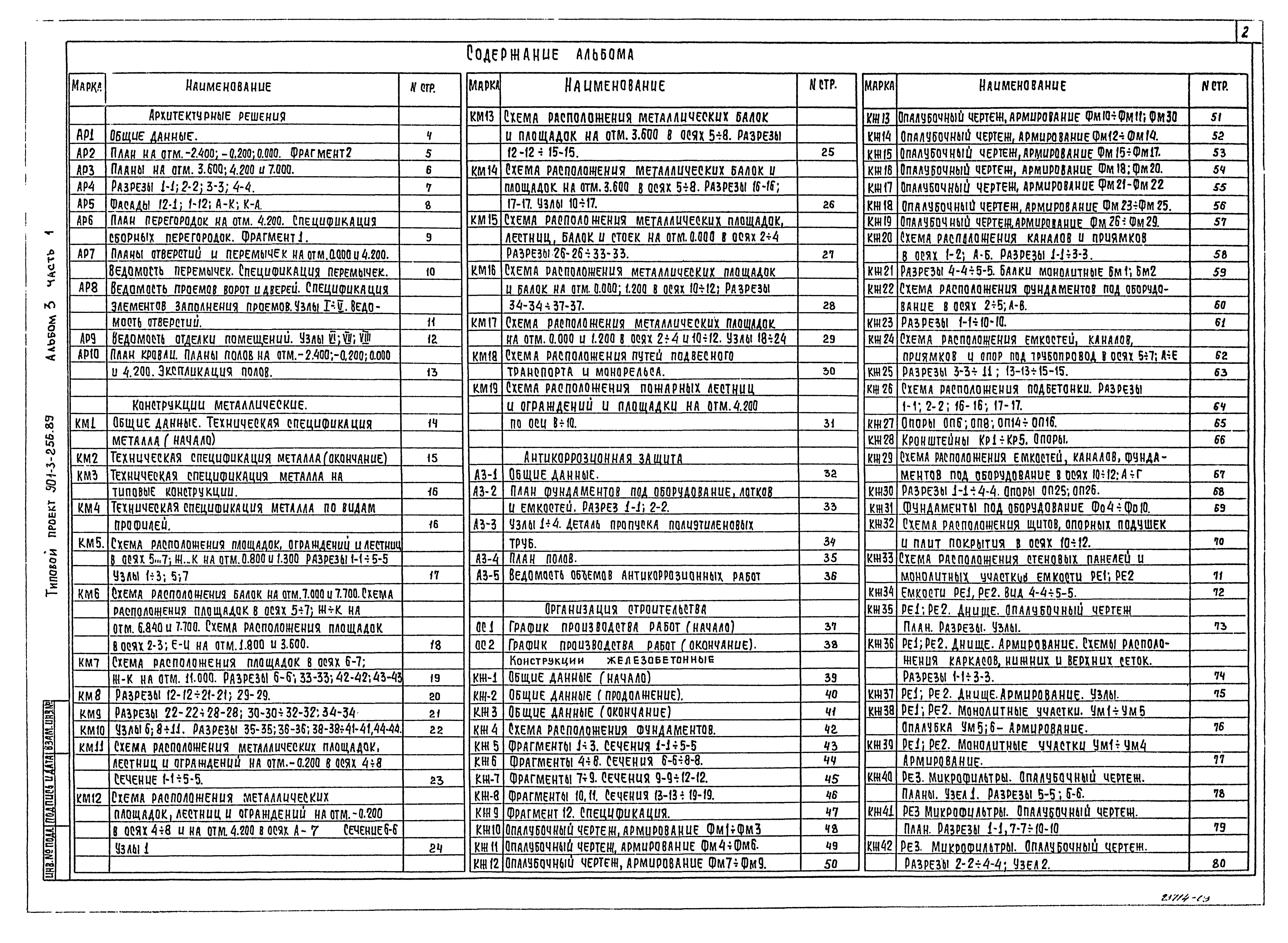 Типовой проект 901-3-256.89