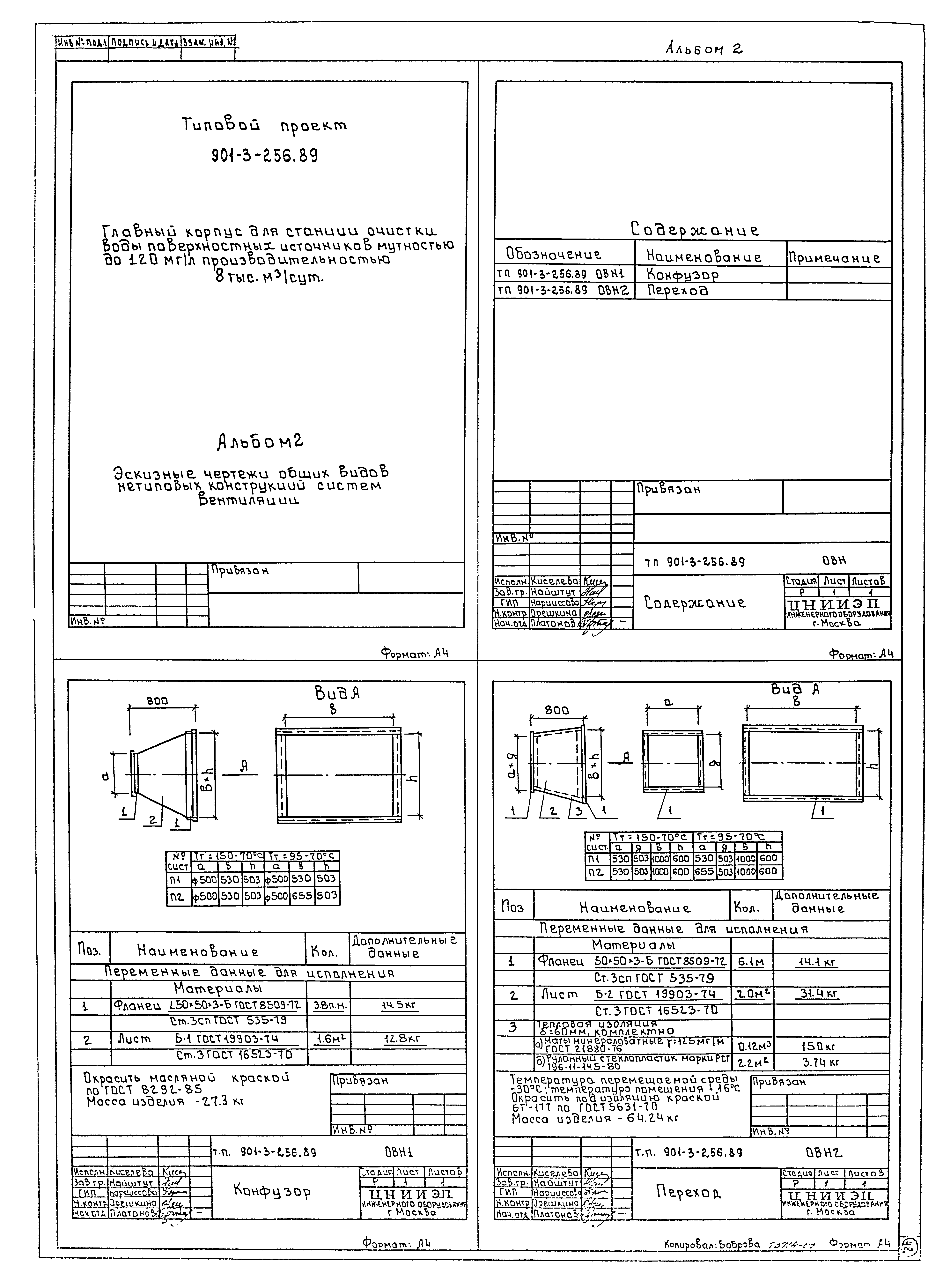 Типовой проект 901-3-256.89
