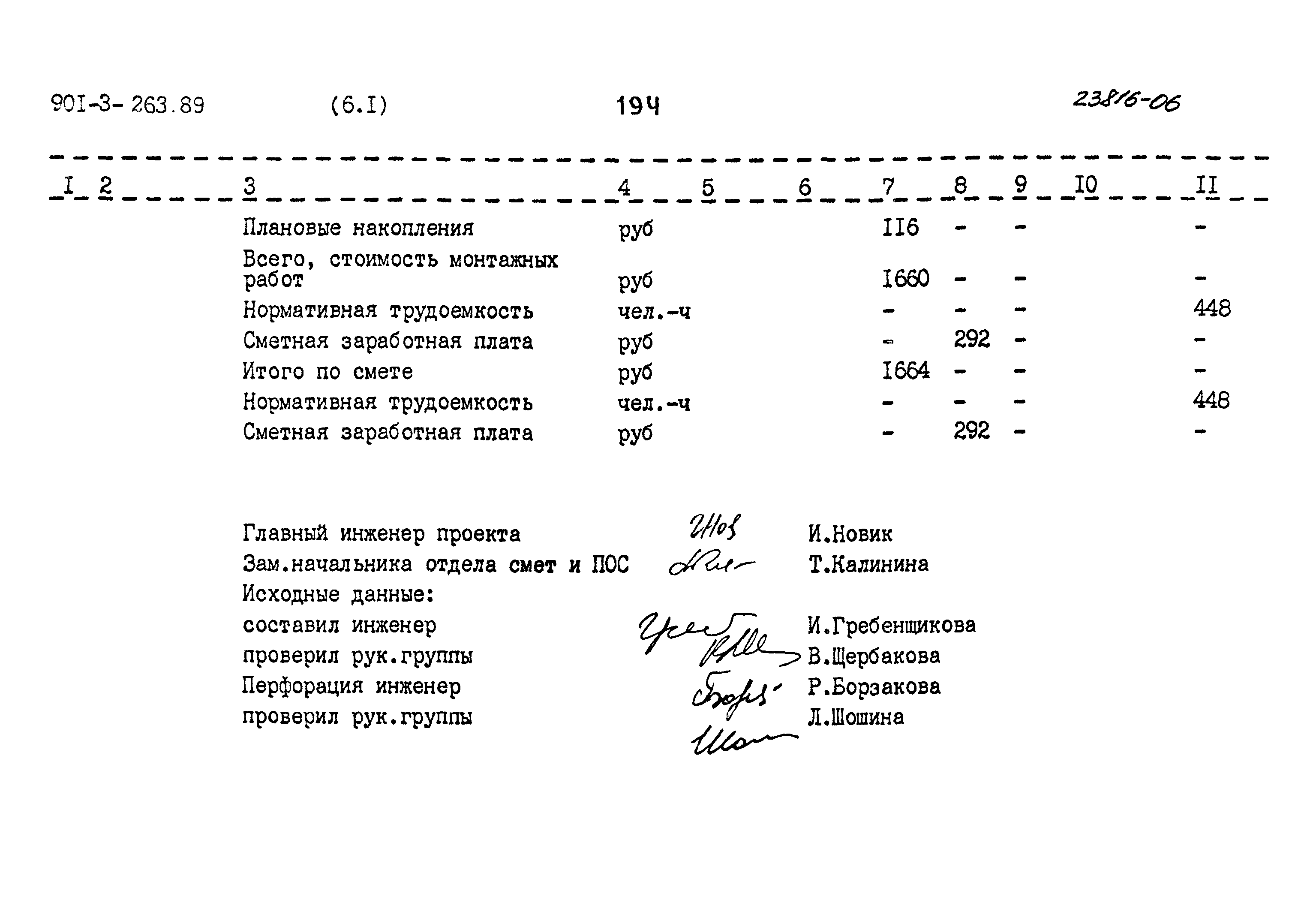 Типовой проект 901-3-263.89
