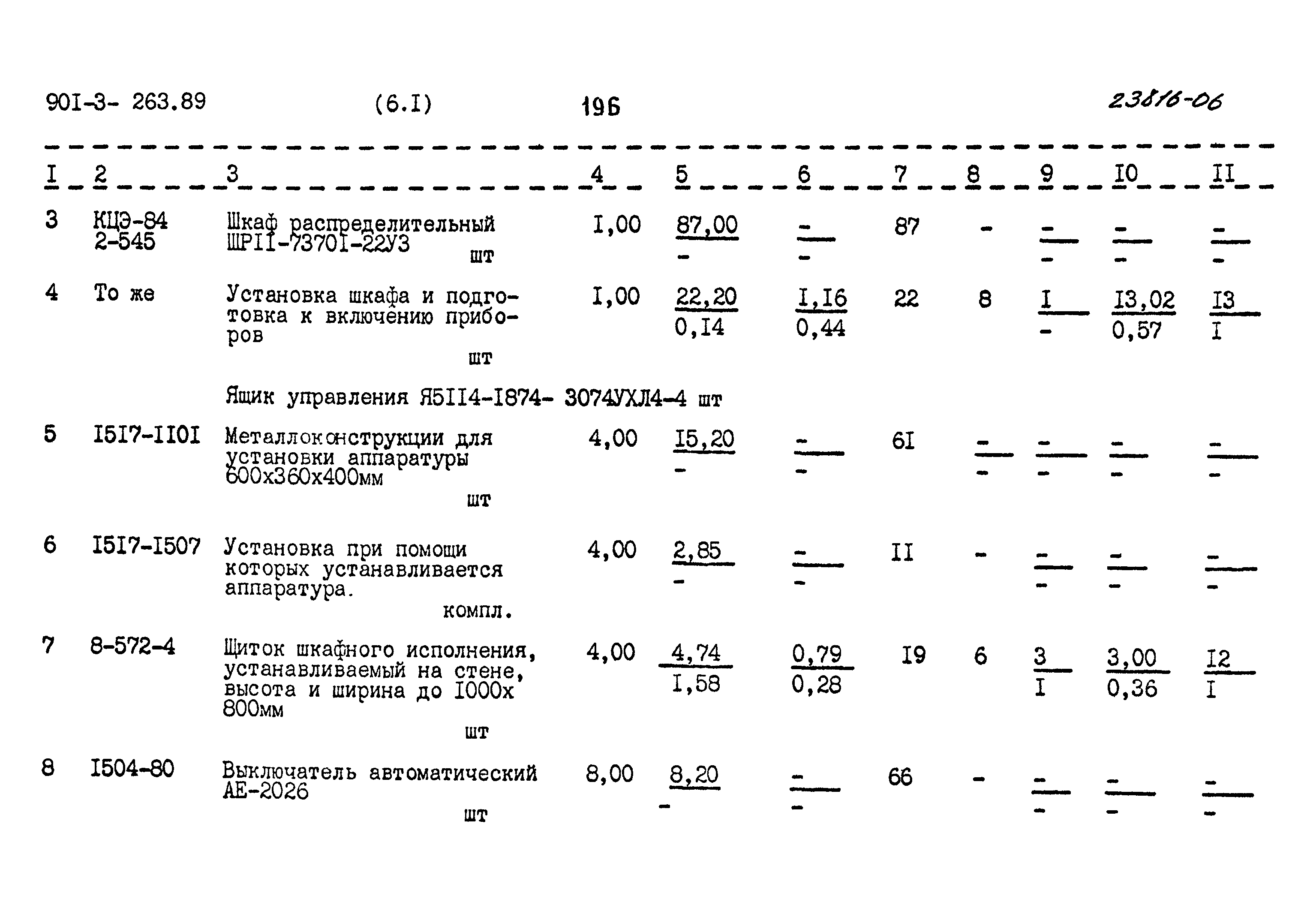 Типовой проект 901-3-263.89