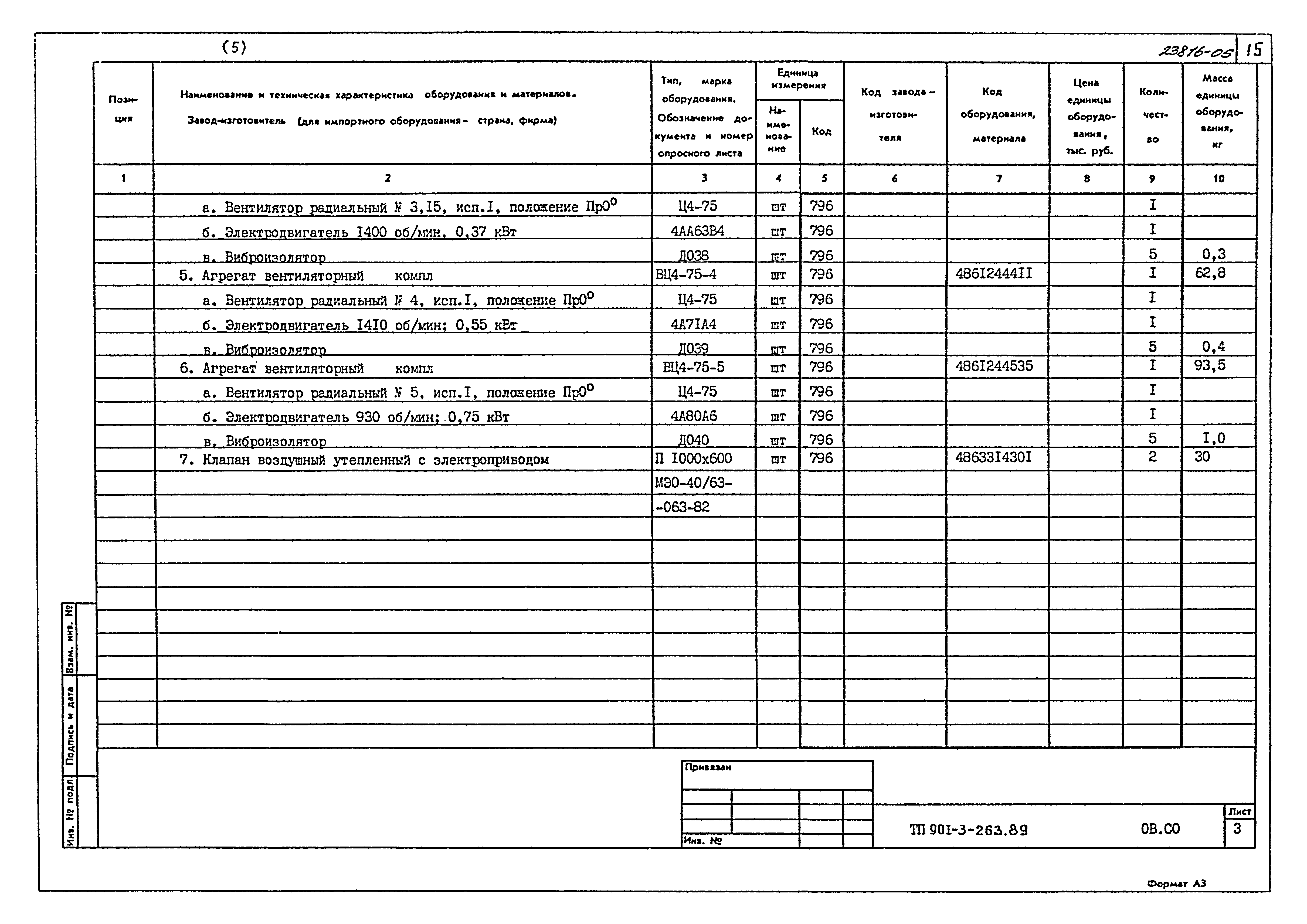 Типовой проект 901-3-263.89
