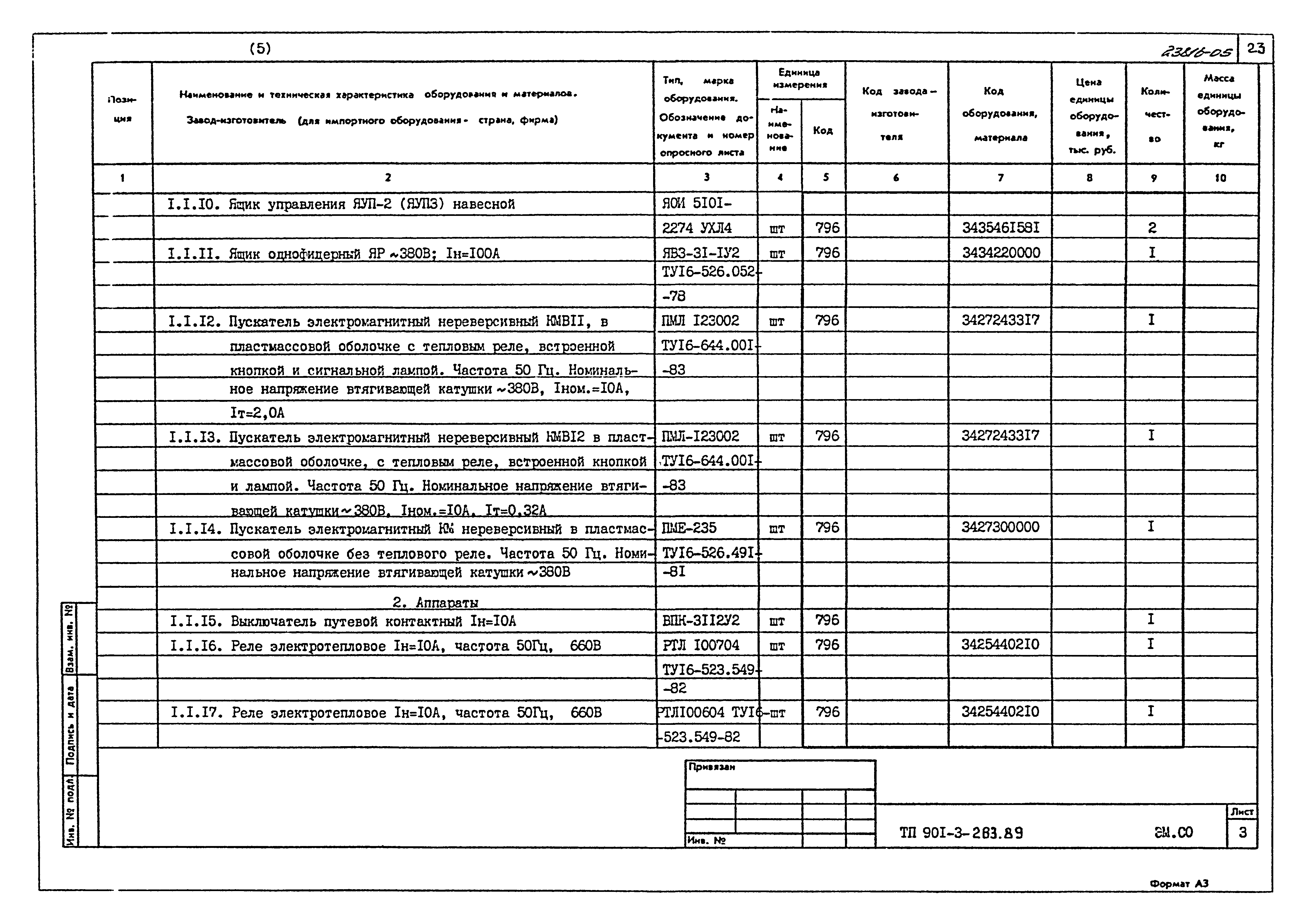 Типовой проект 901-3-263.89