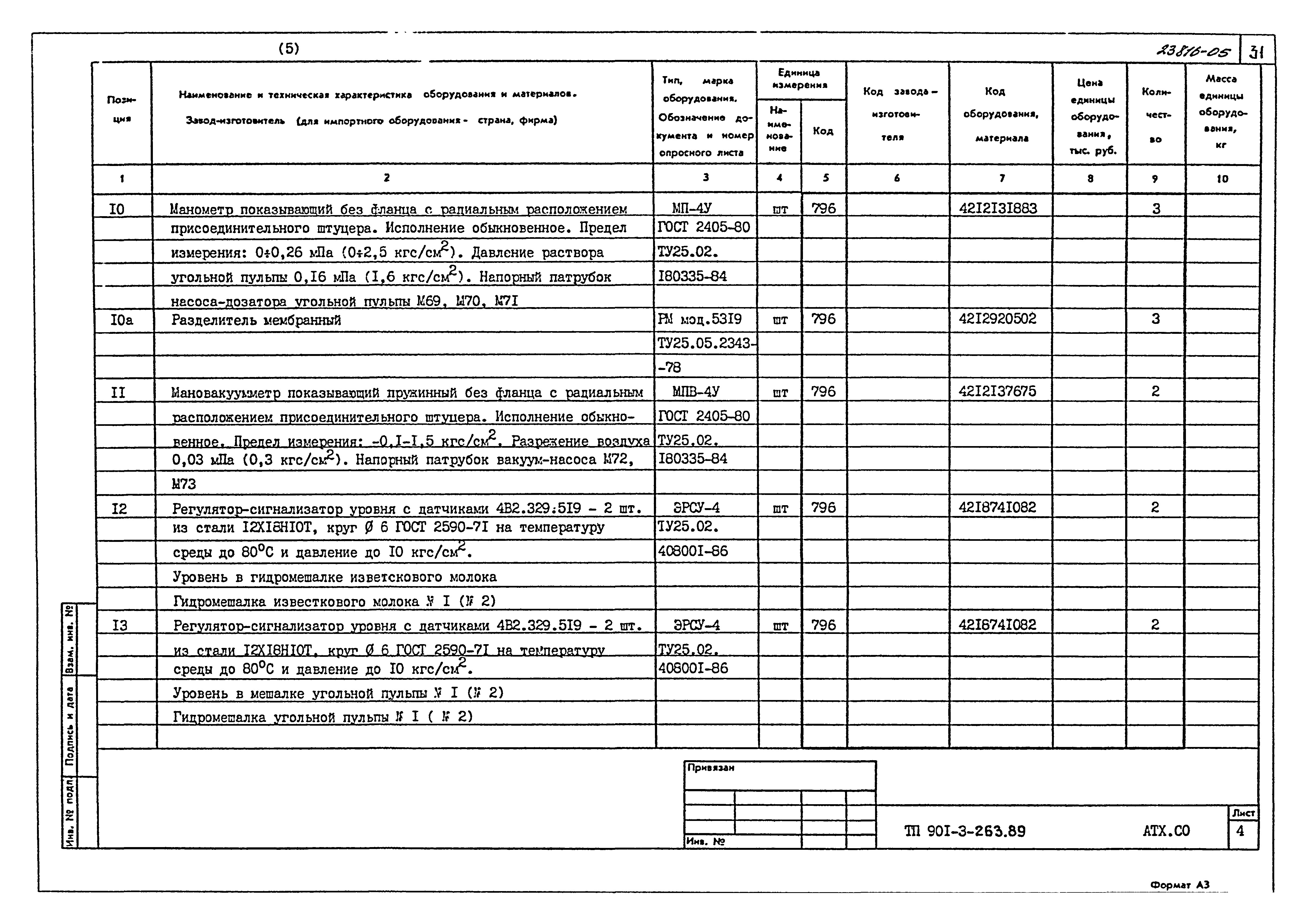 Типовой проект 901-3-263.89