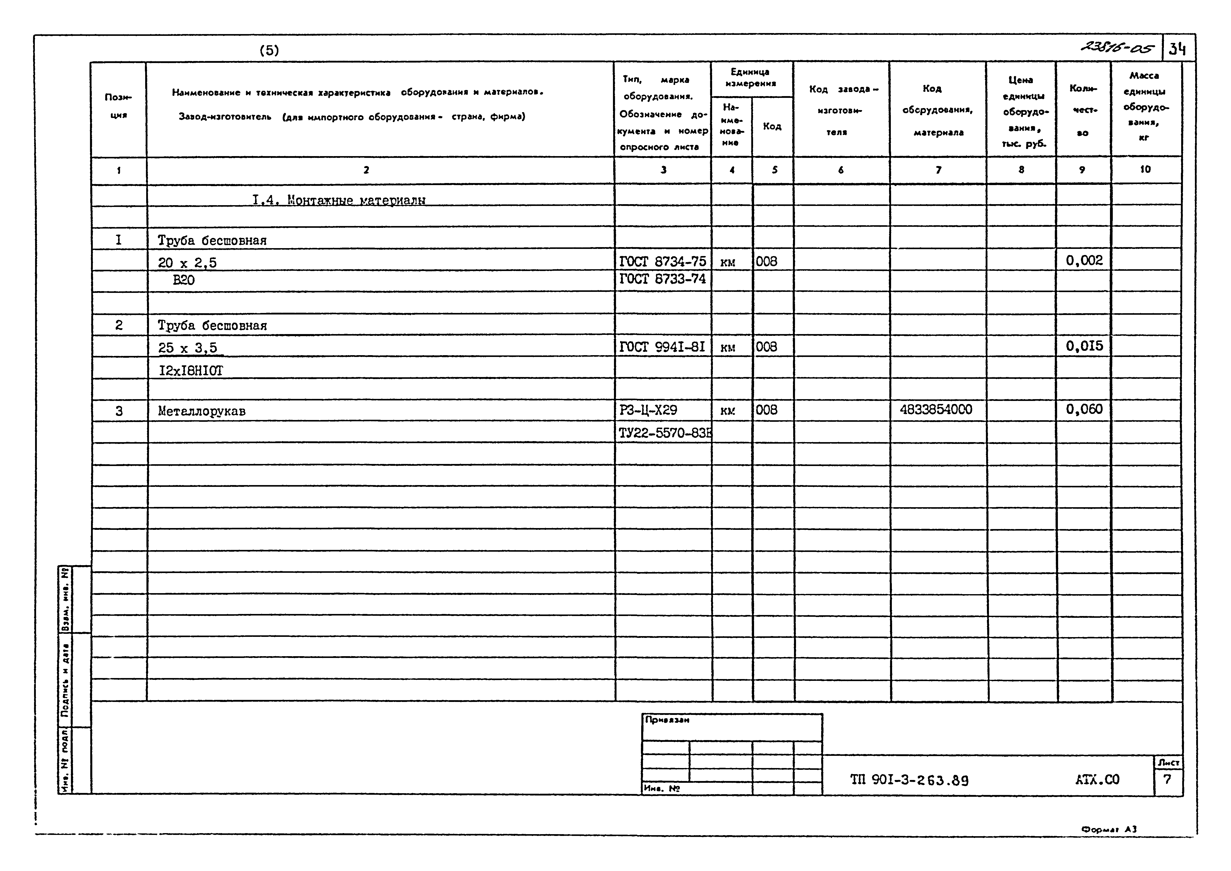 Типовой проект 901-3-263.89