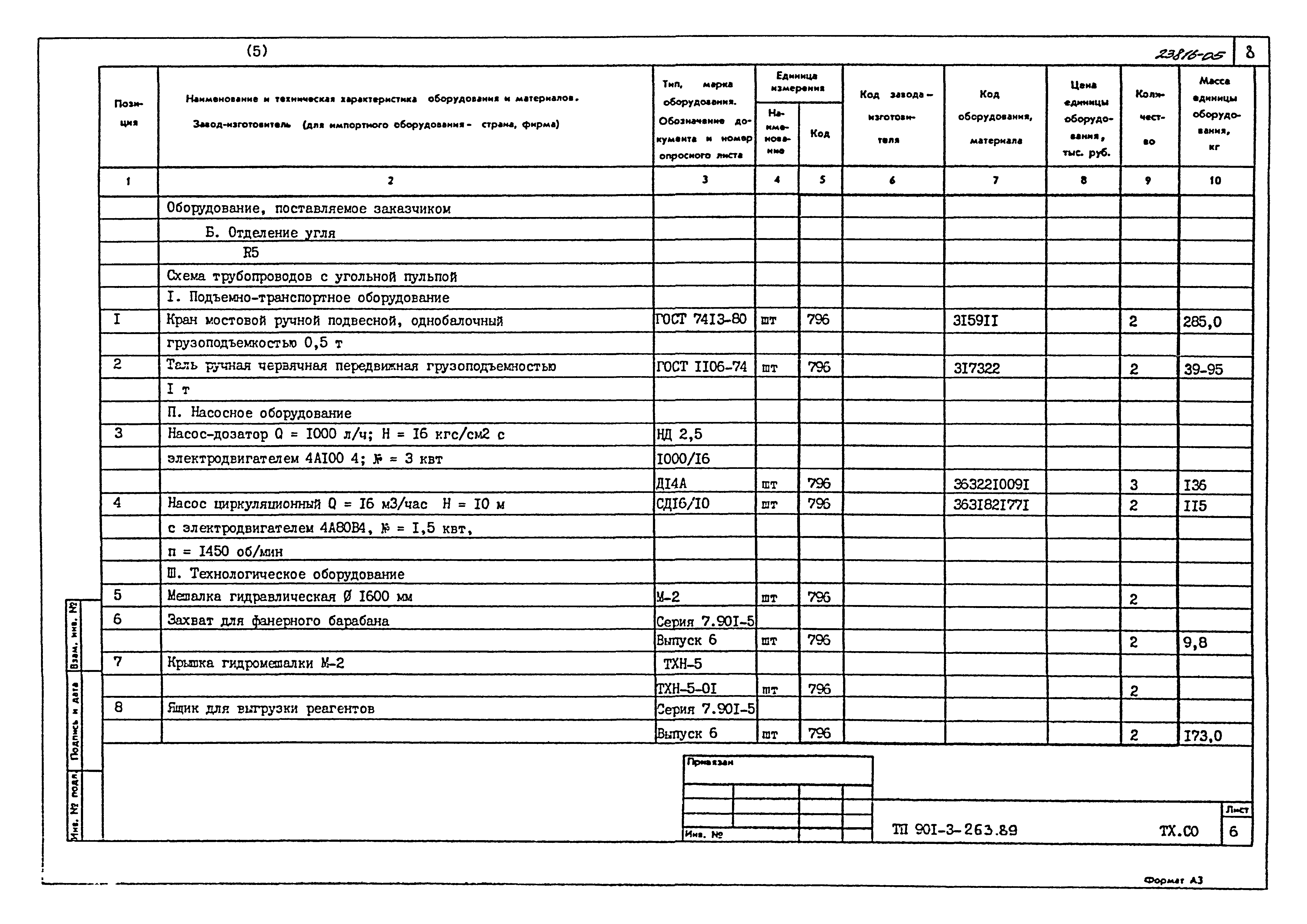 Типовой проект 901-3-263.89