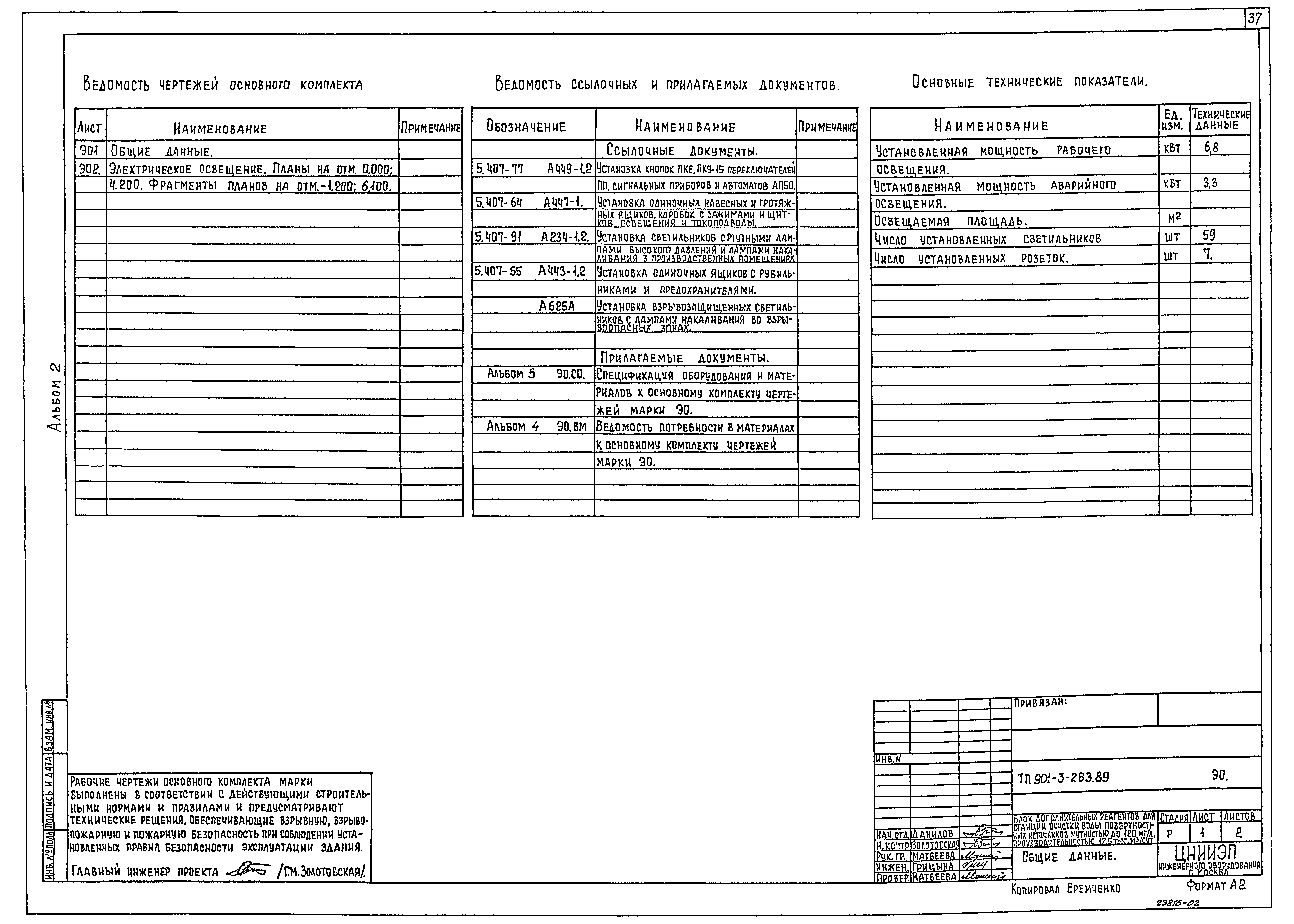 Типовой проект 901-3-263.89