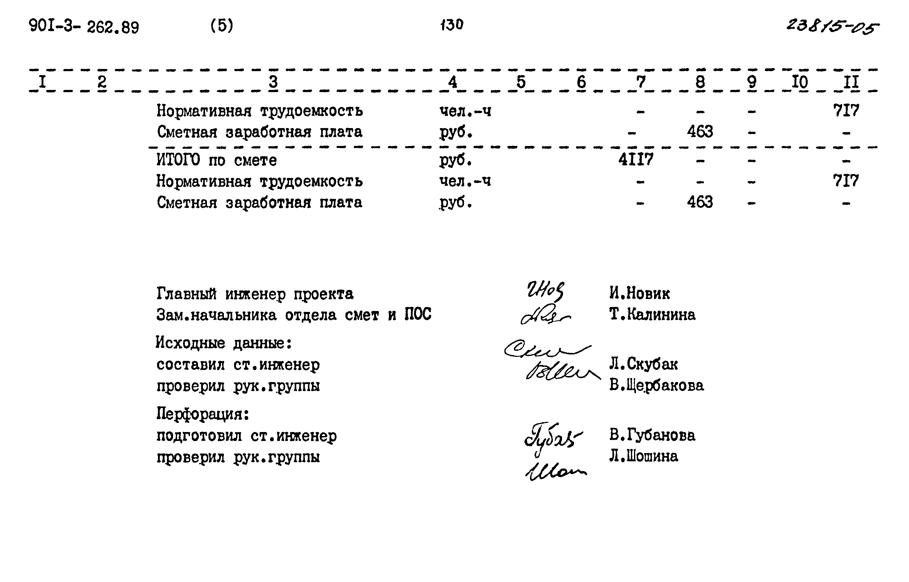 Типовой проект 901-3-262.89