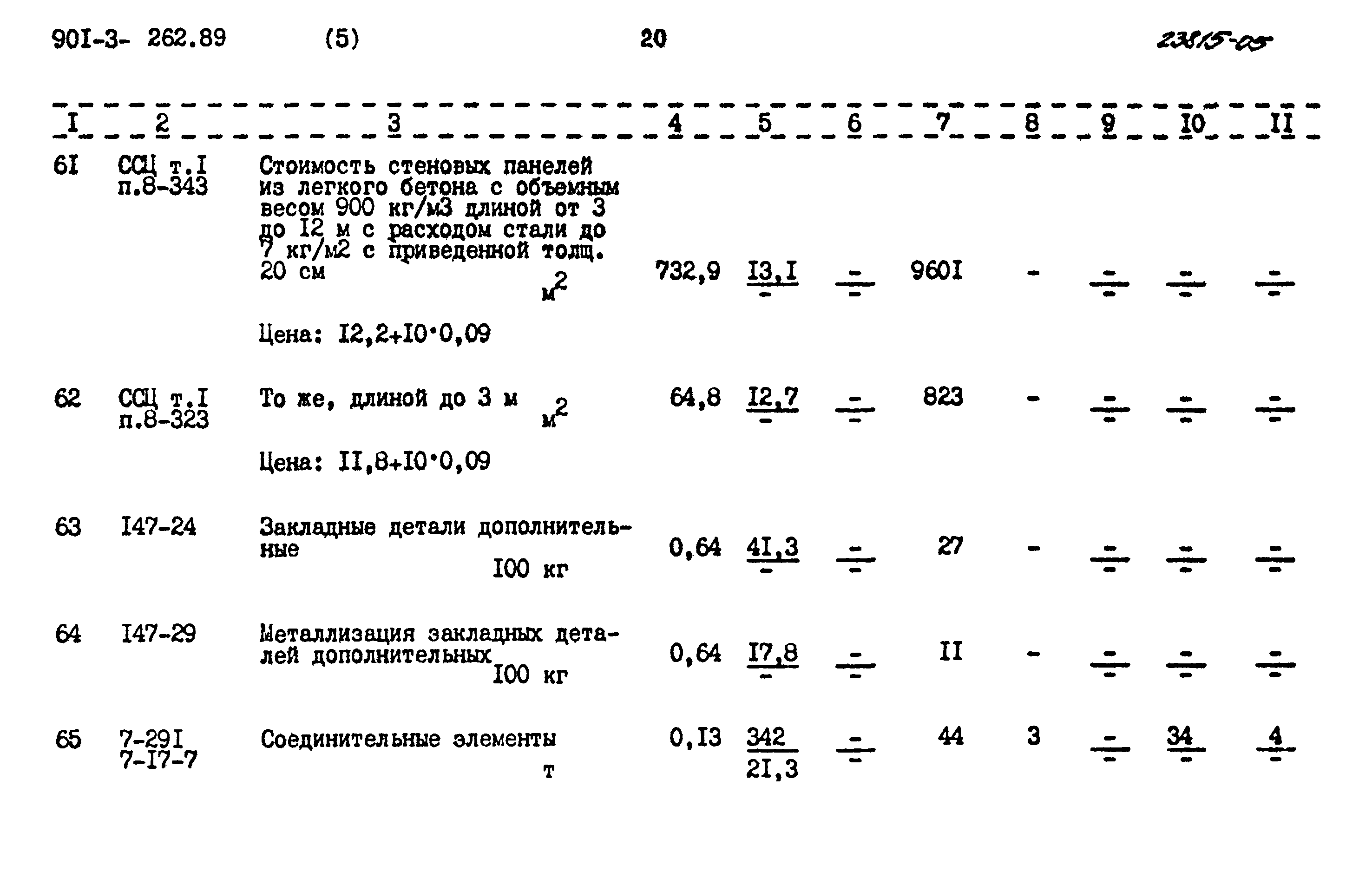 Типовой проект 901-3-262.89