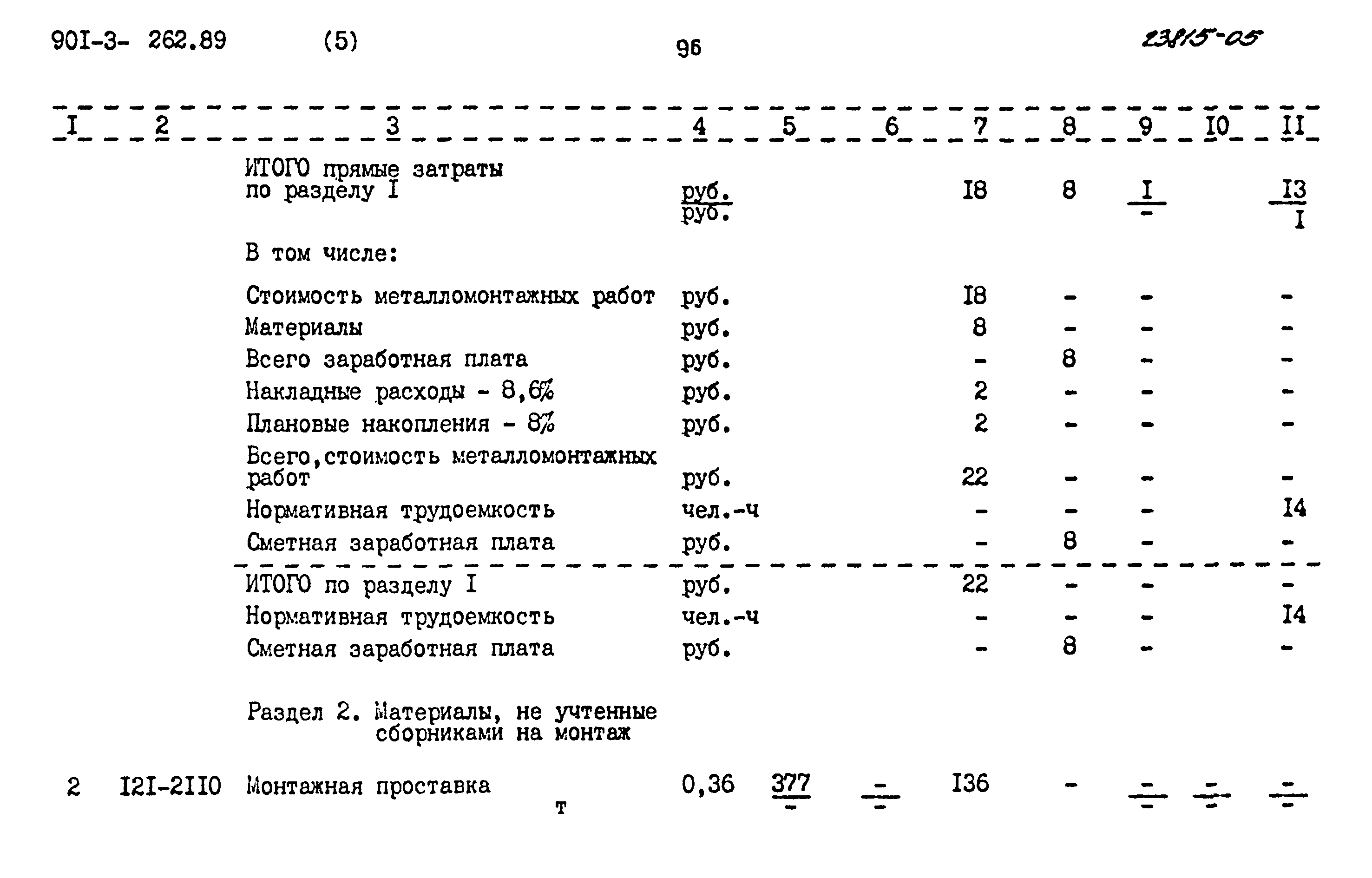 Типовой проект 901-3-262.89