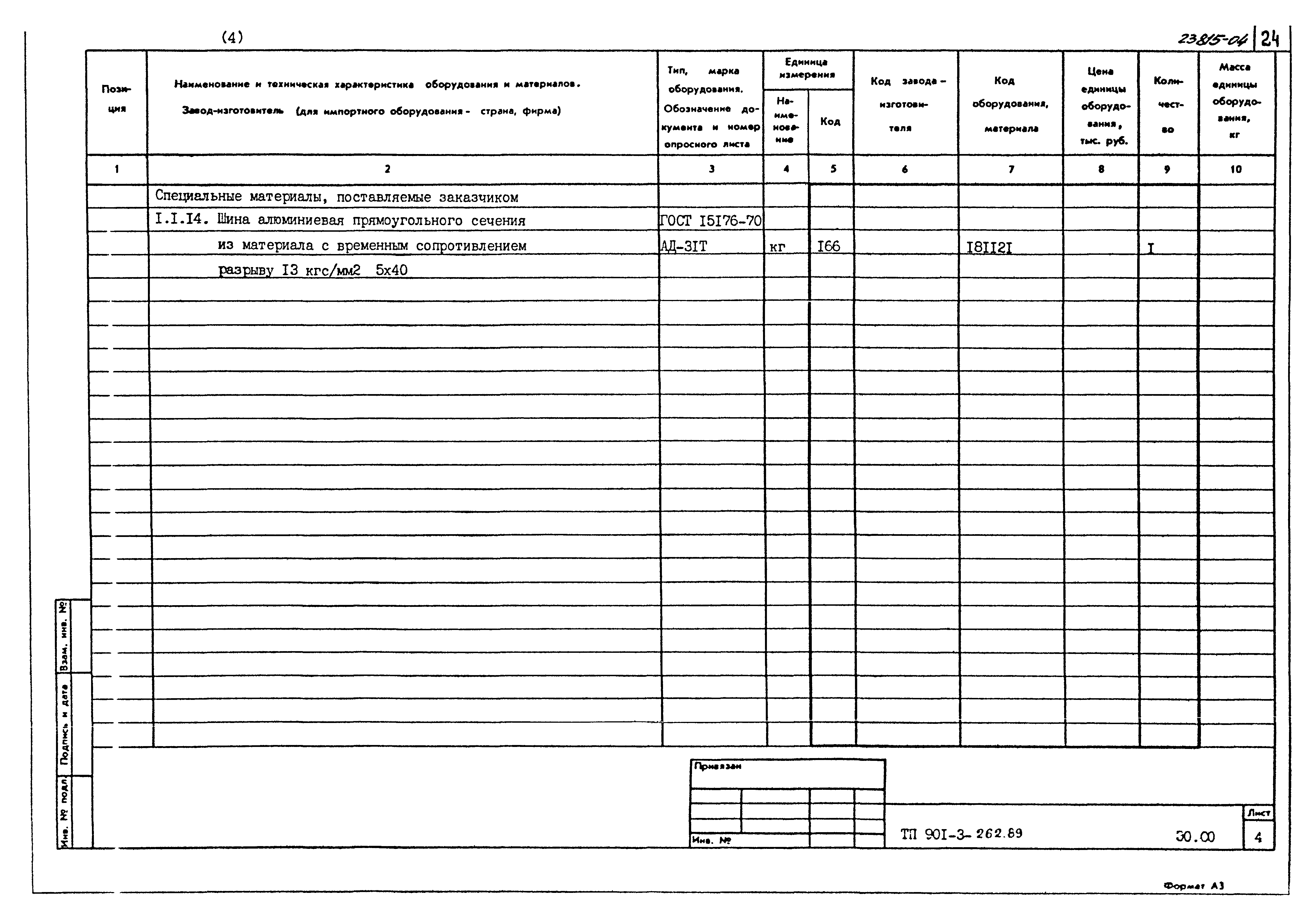 Типовой проект 901-3-262.89